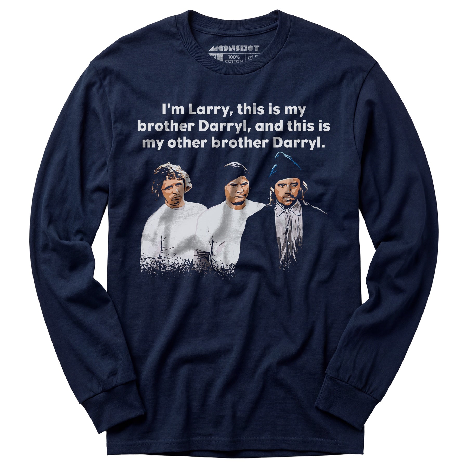 Larry, Darryl & Darryl - Long Sleeve T-Shirt