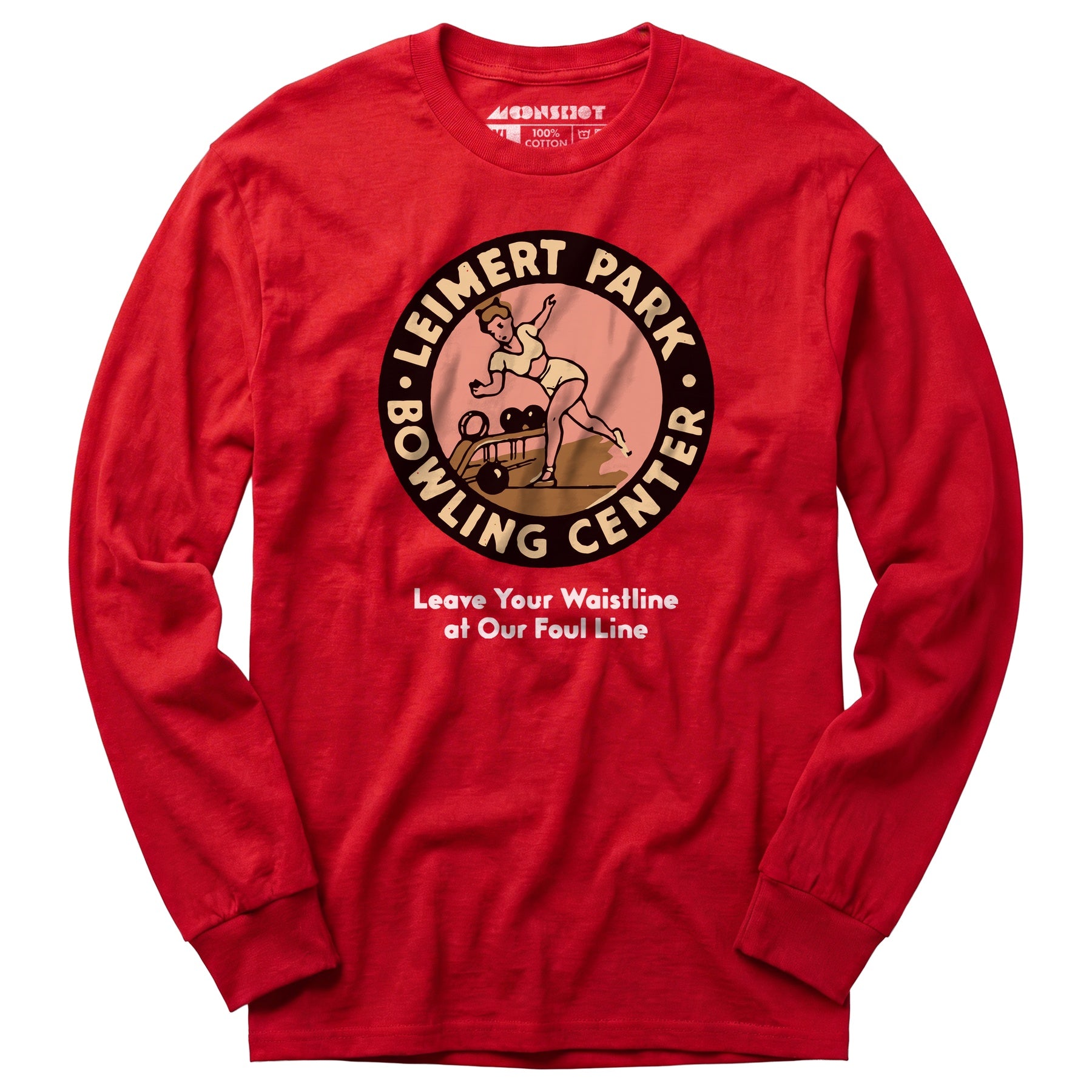 Leimert Park Bowling Center - Los Angeles, CA - Vintage Bowling Alley - Long Sleeve T-Shirt
