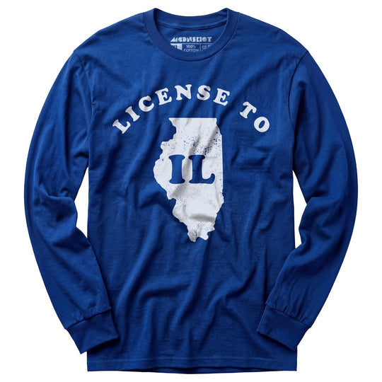 License to IL - Long Sleeve T-Shirt