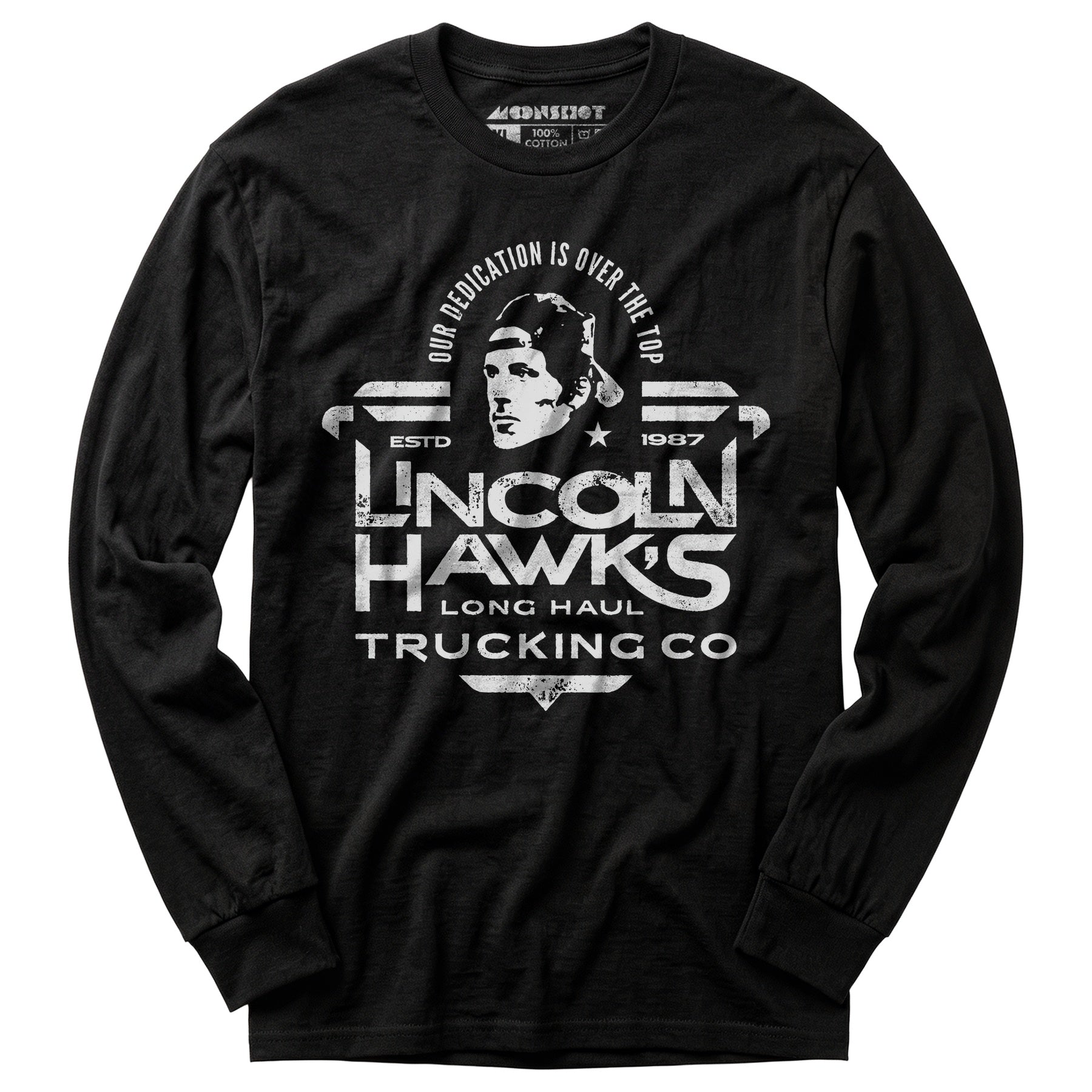 Lincoln Hawk's Trucking Co. - Long Sleeve T-Shirt