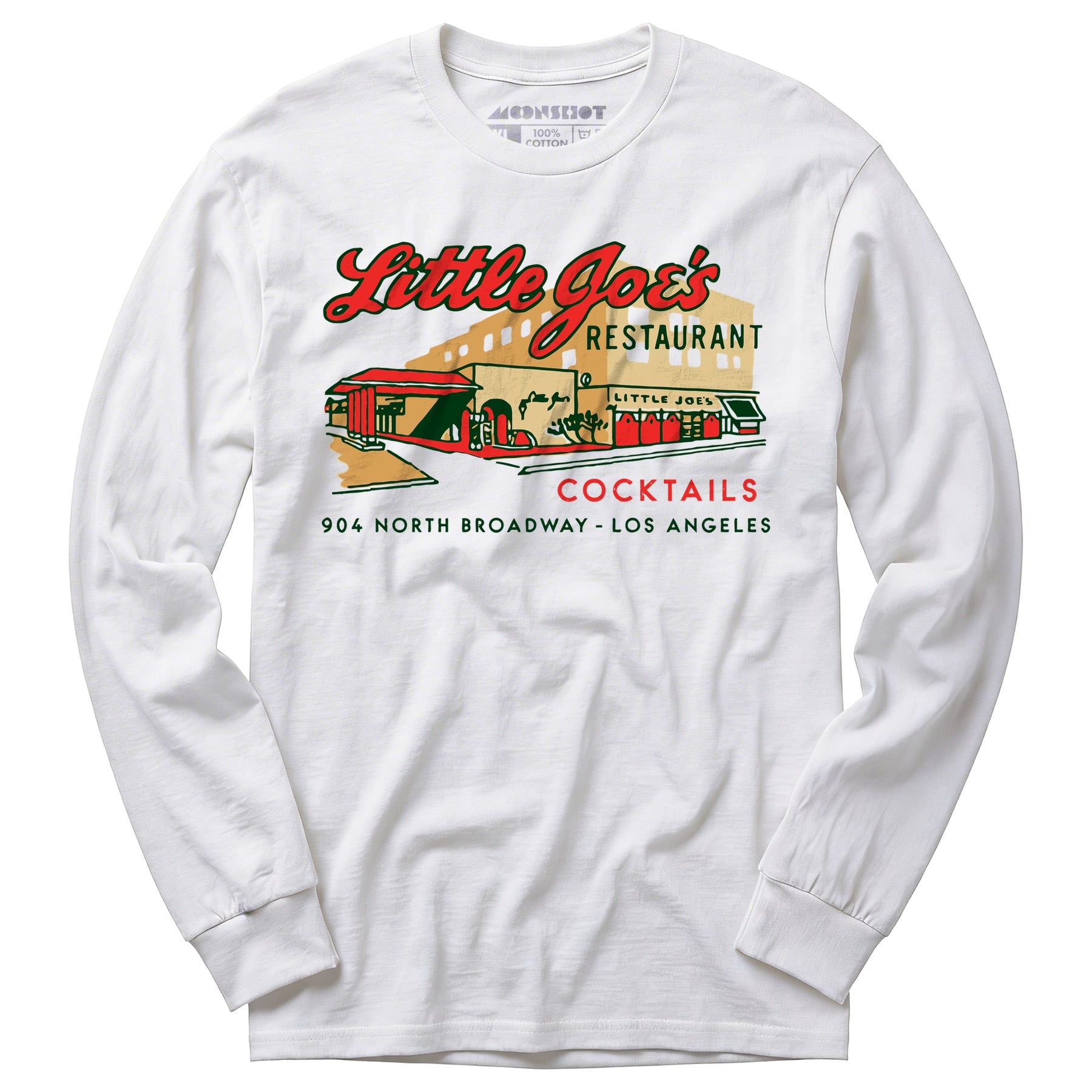 Little Joe's - Los Angeles, CA - Vintage Restaurant - Long Sleeve T-Shirt