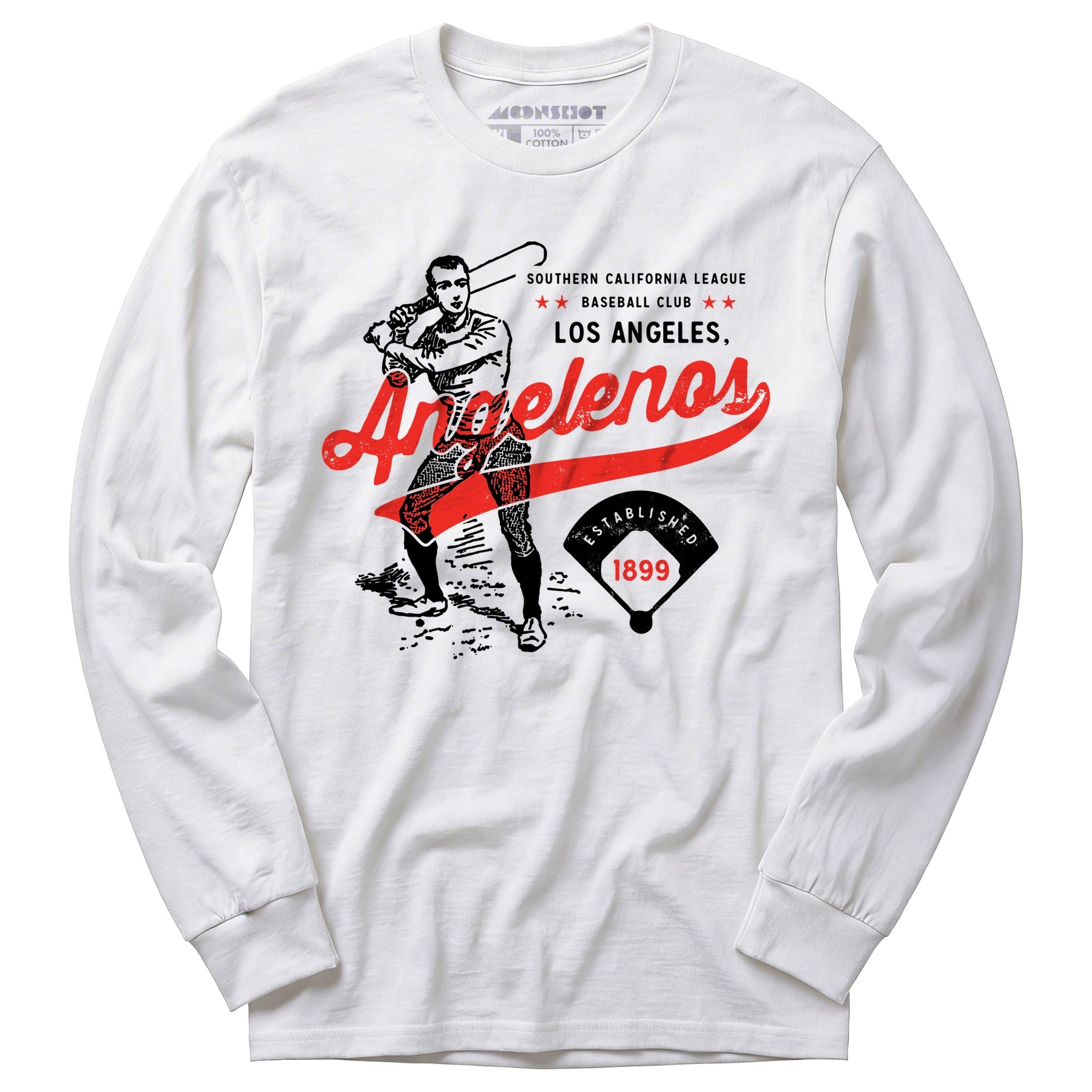 Los Angeles Angelenos - California - Vintage Defunct Baseball Teams - Long Sleeve T-Shirt