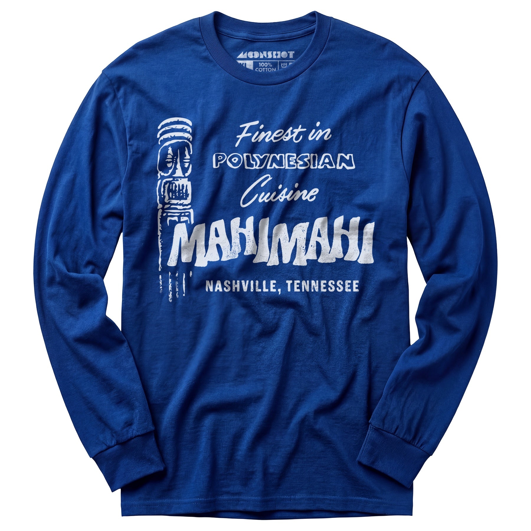 Mahi Mahi - Nashville, TN - Vintage Tiki Bar - Long Sleeve T-Shirt