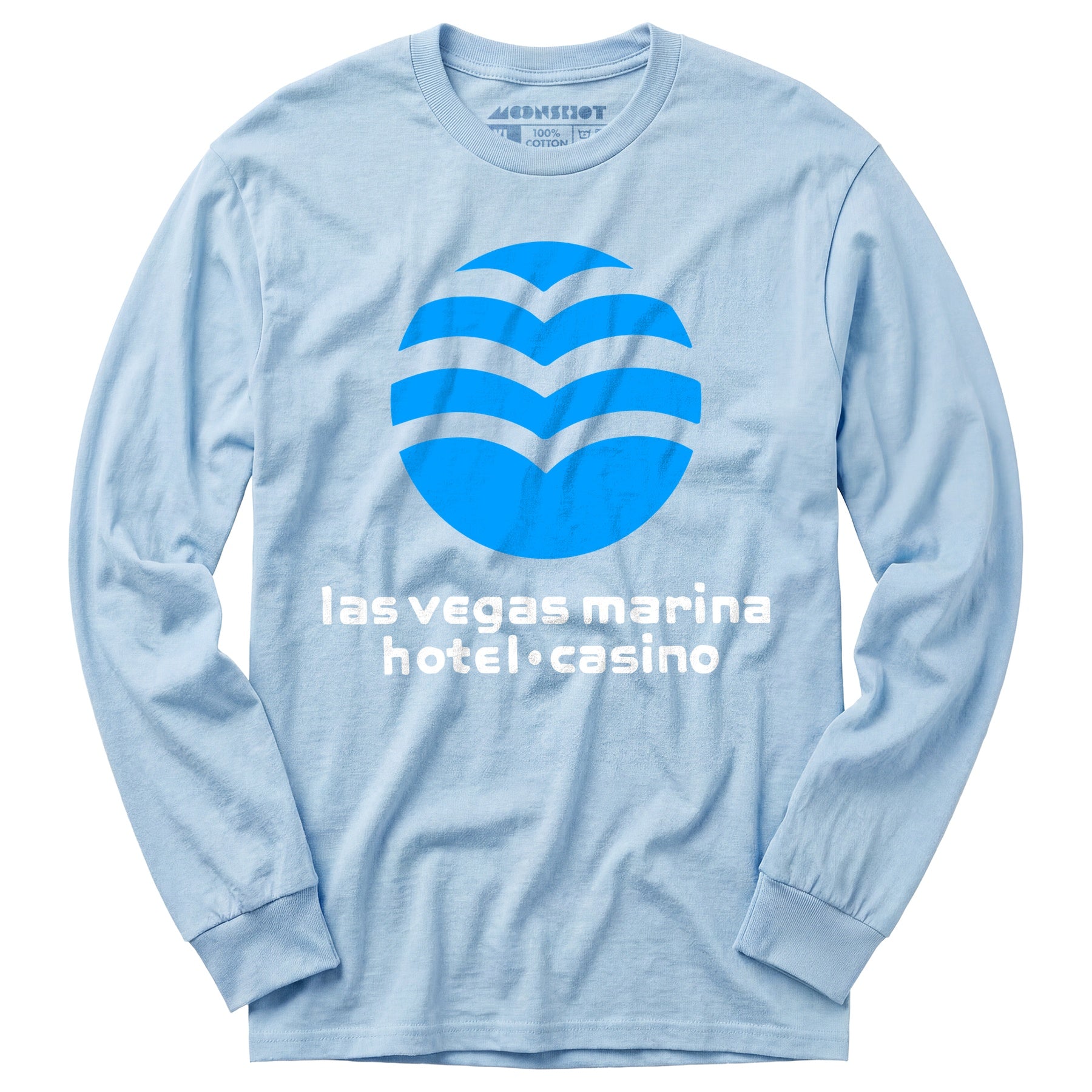 Marina Hotel & Casino - Vintage Las Vegas - Long Sleeve T-Shirt
