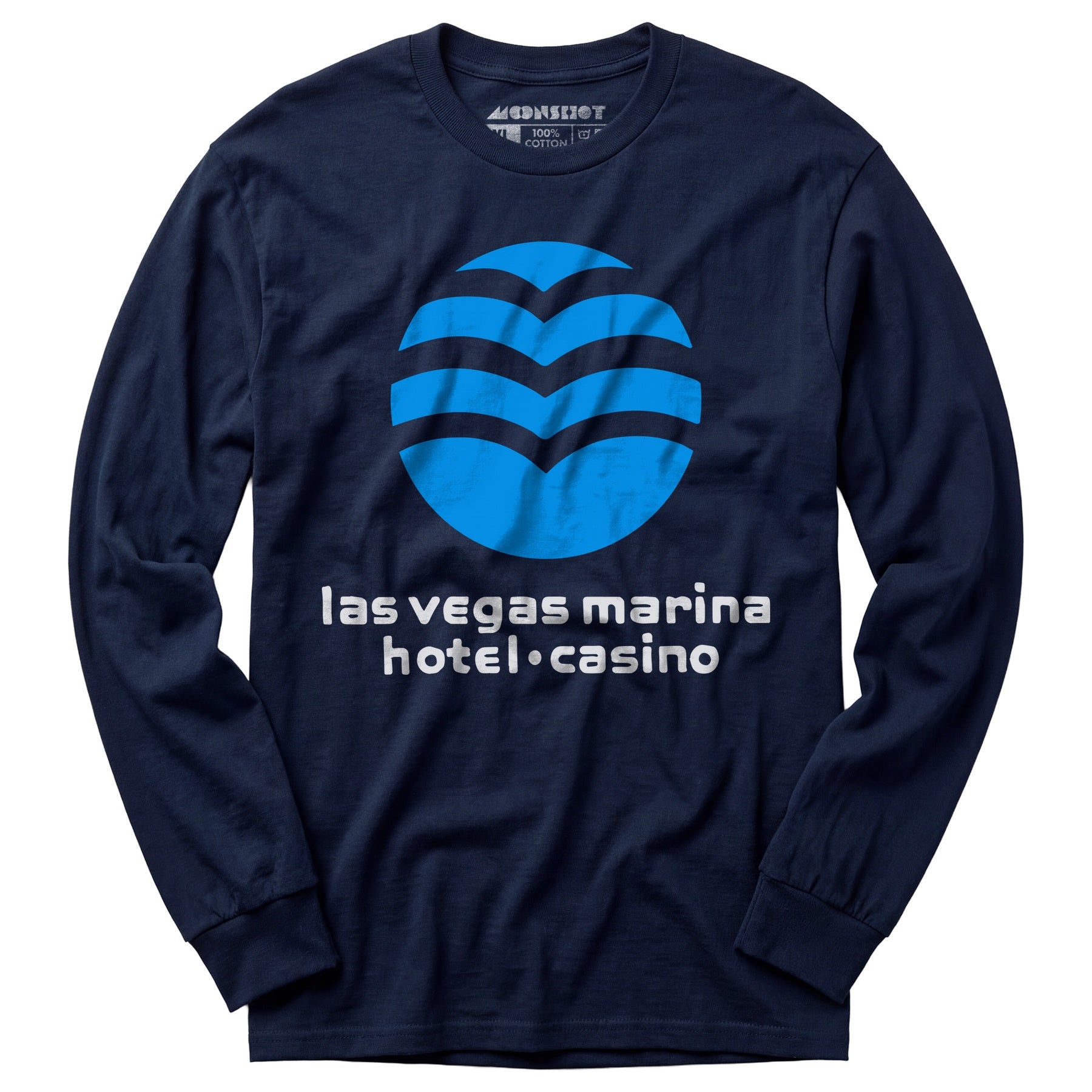 Marina Hotel & Casino - Vintage Las Vegas - Long Sleeve T-Shirt