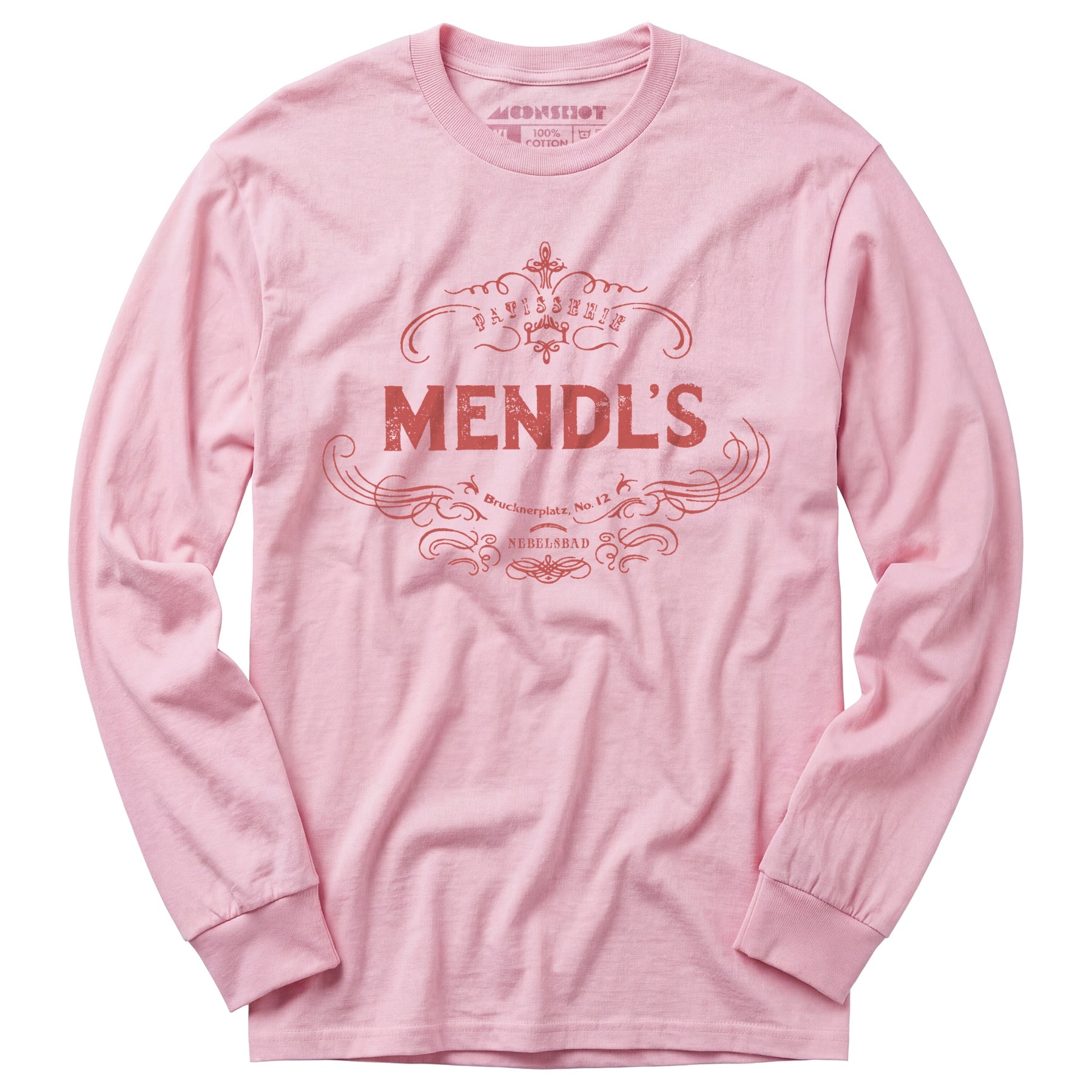 Mendl's Patisserie - The Grand Budapest Hotel - Long Sleeve T-Shirt