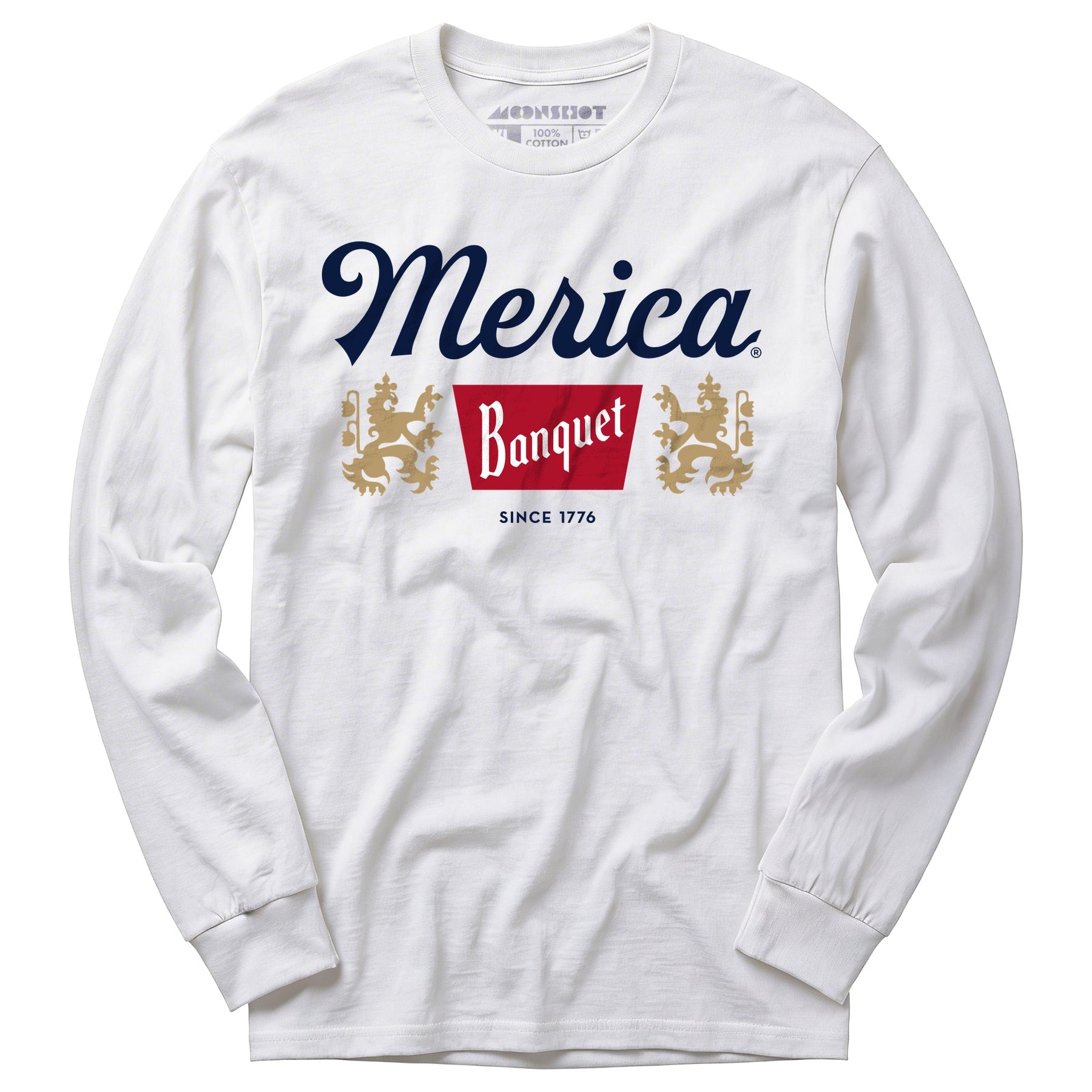 Merica Banquet Beer - Long Sleeve T-Shirt