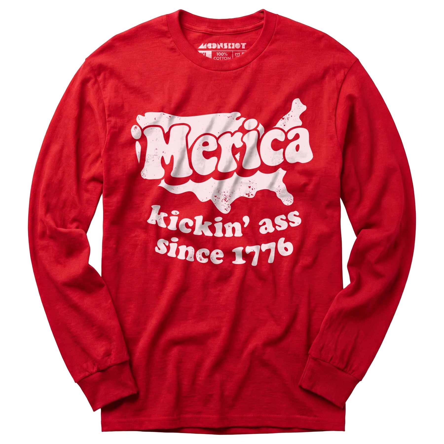 'Merica Kickin' Ass Since 1776 - Long Sleeve T-Shirt