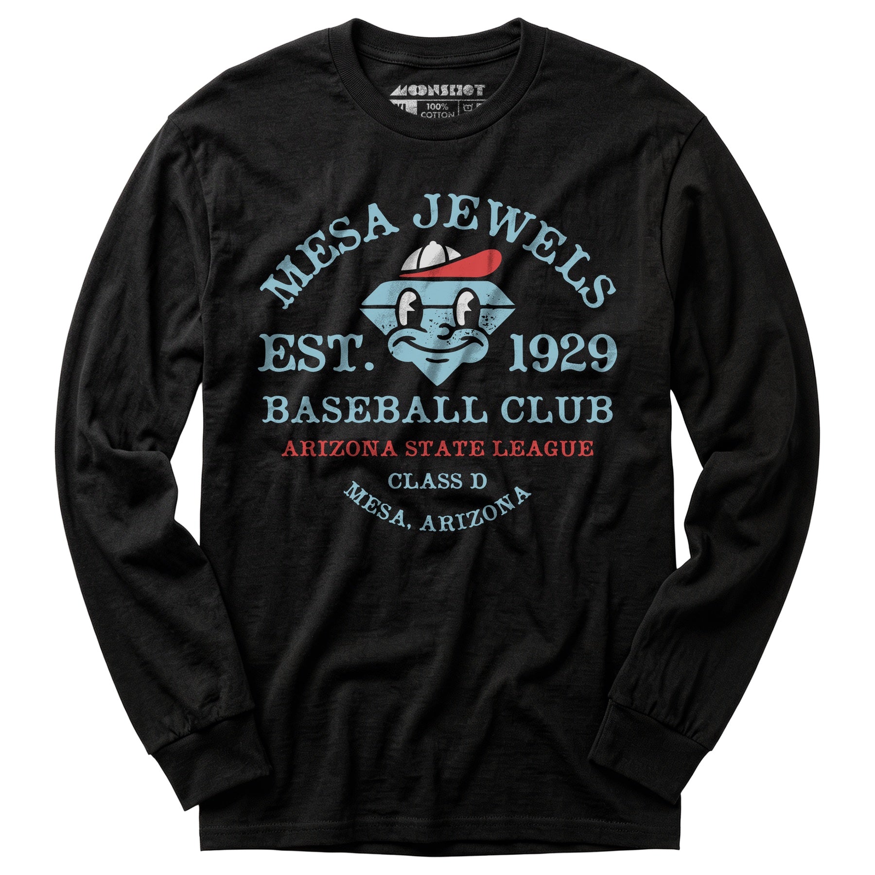 Mesa Jewels - Arizona - Vintage Defunct Baseball Teams - Long Sleeve T-Shirt