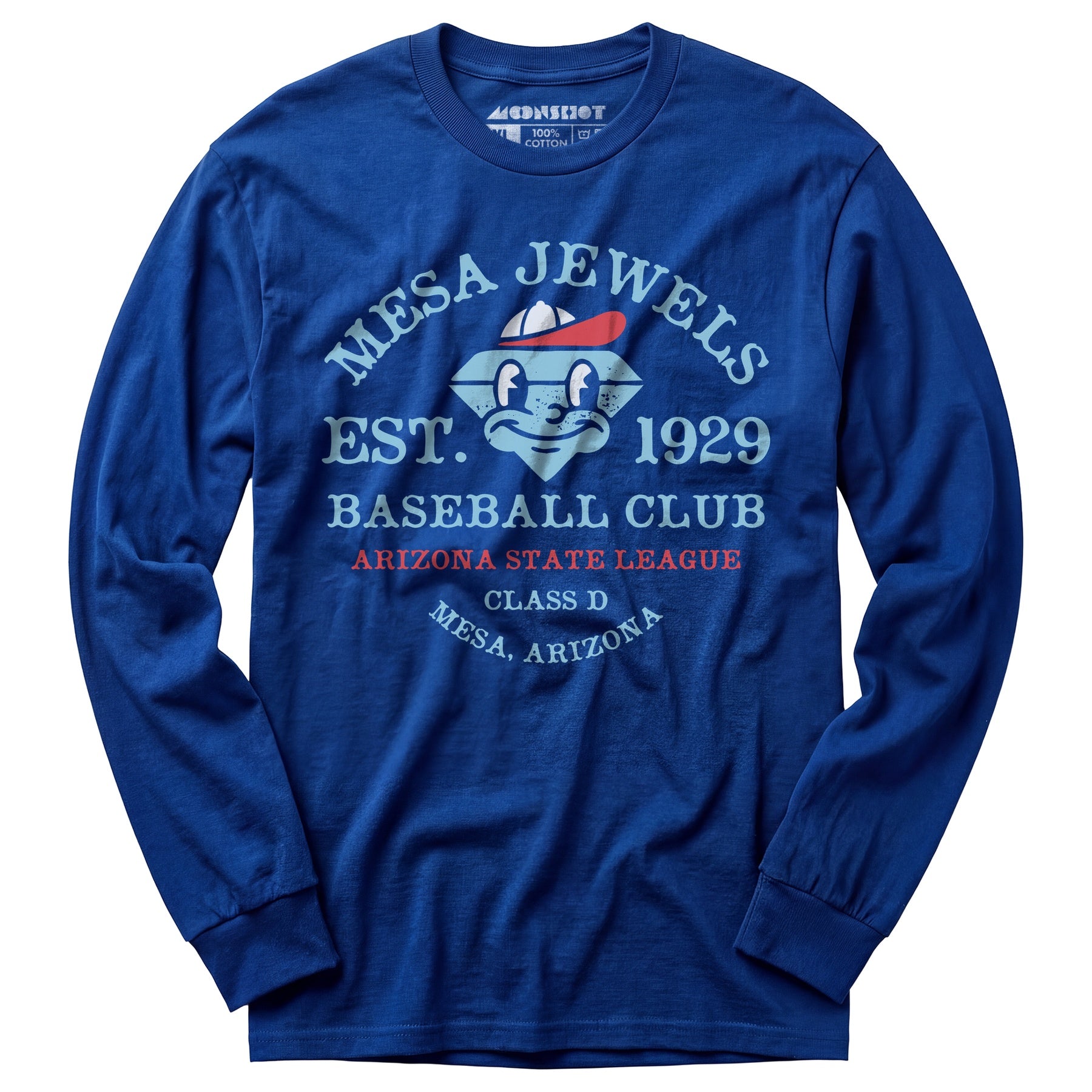Mesa Jewels - Arizona - Vintage Defunct Baseball Teams - Long Sleeve T-Shirt