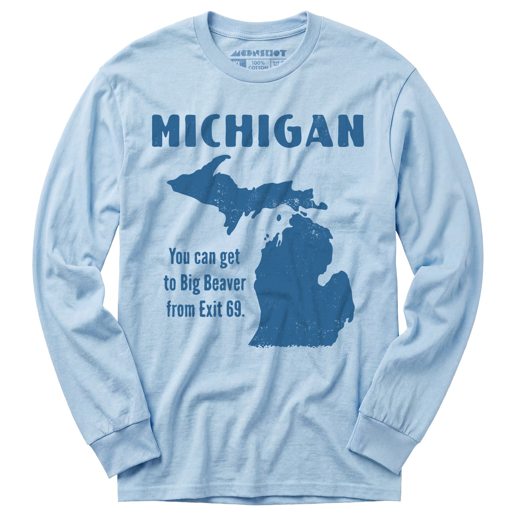 Michigan - Long Sleeve T-Shirt