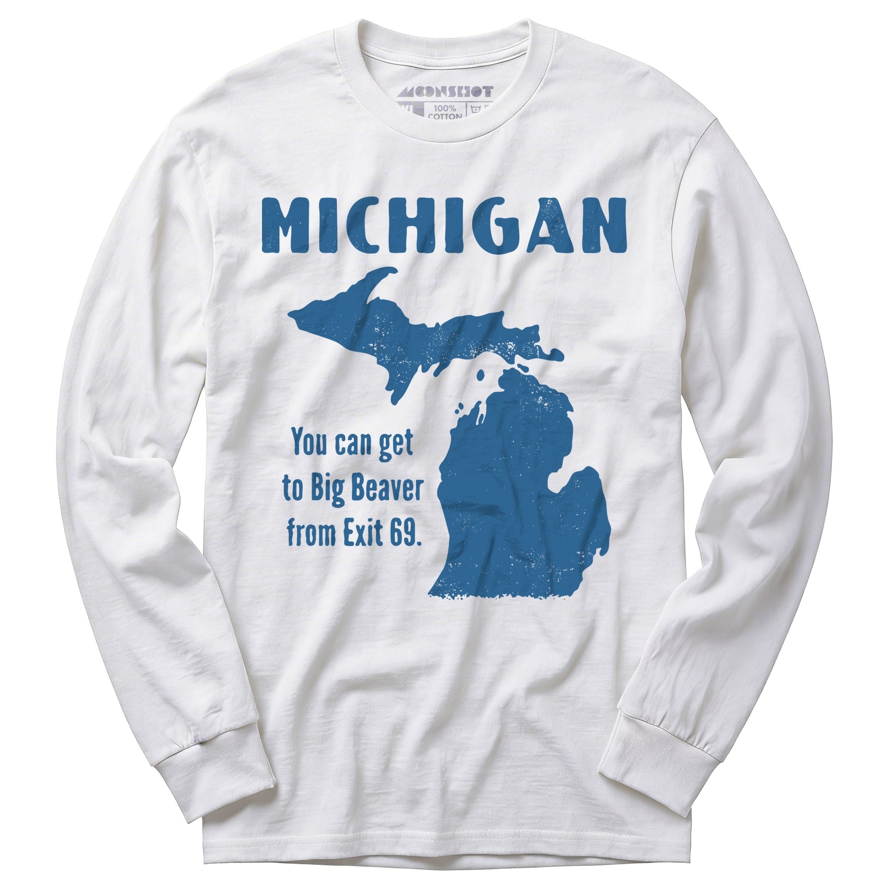 Michigan - Long Sleeve T-Shirt