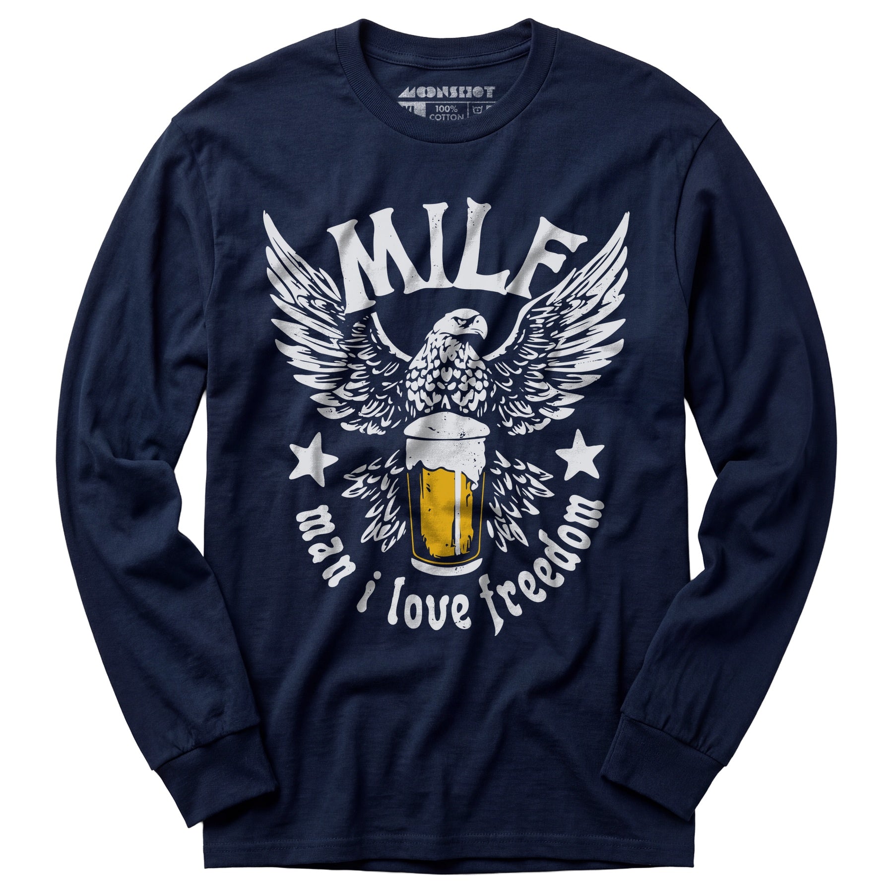 MILF Man I Love Freedom - Long Sleeve T-Shirt
