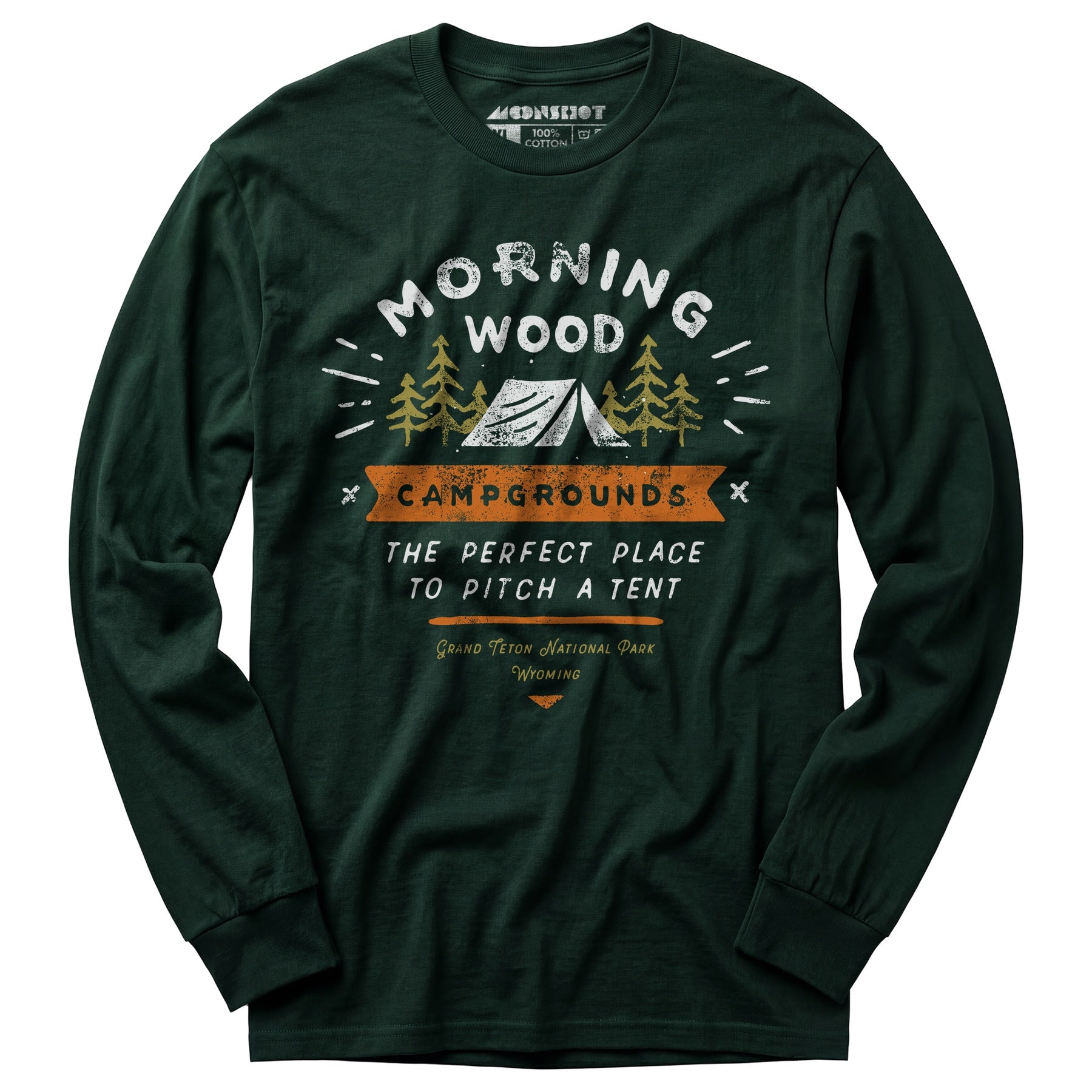 Morning Wood Campgrounds - Long Sleeve T-Shirt