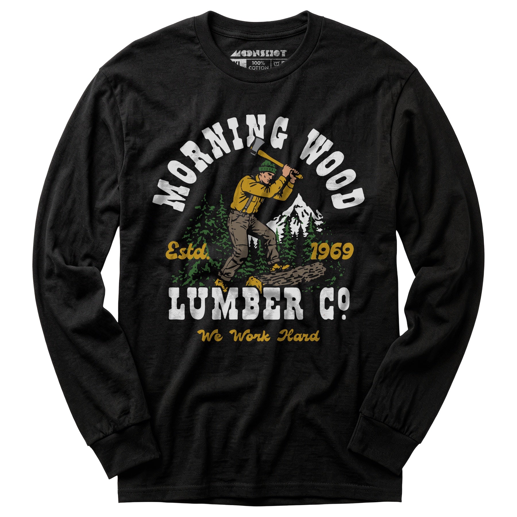 Morning Wood Lumber Company v2 - Long Sleeve T-Shirt
