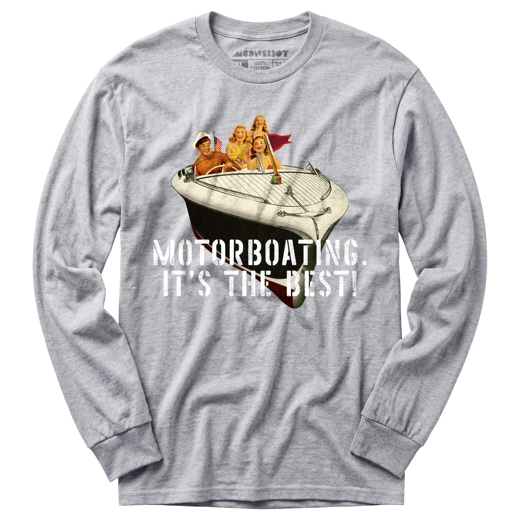 Motorboating It's The Best - Long Sleeve T-Shirt