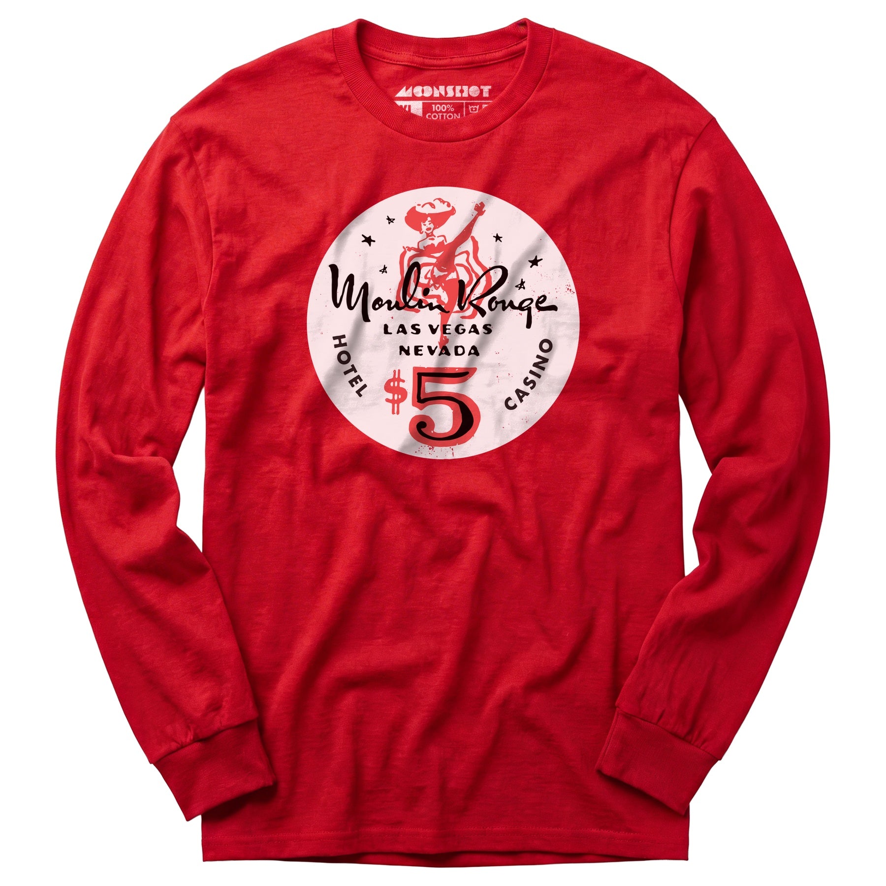 Moulin Rouge Hotel & Casino - Vintage Las Vegas - Long Sleeve T-Shirt