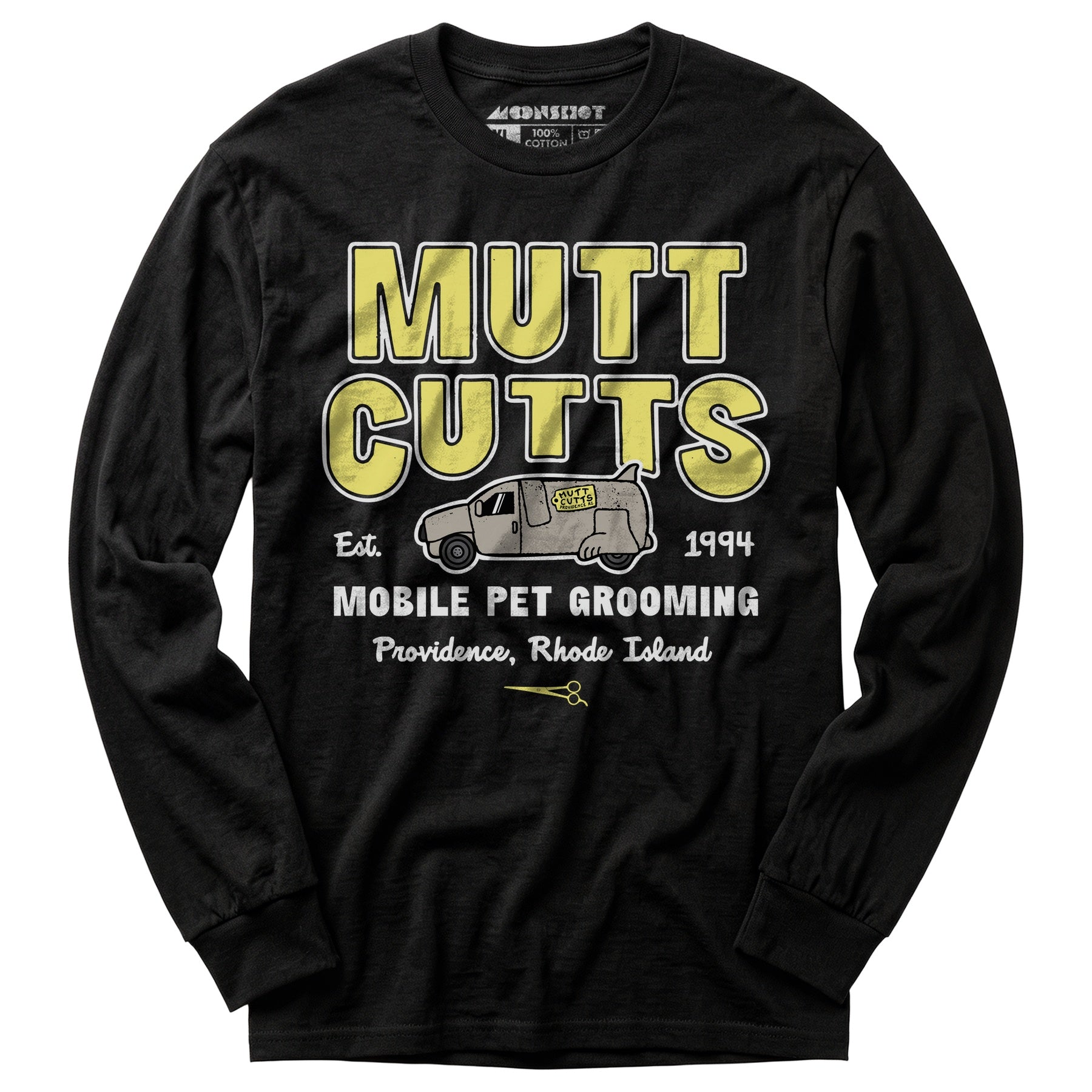 Mutt Cutts Mobile Pet Grooming - Long Sleeve T-Shirt