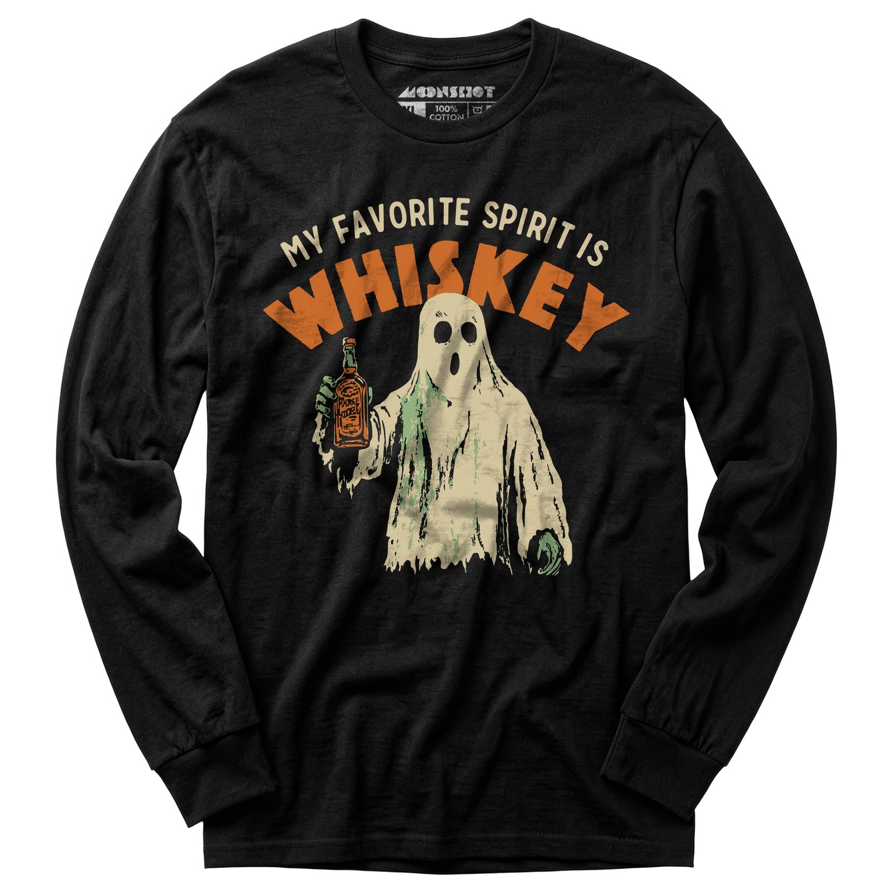 My Favorite Spirit is Whiskey - Long Sleeve T-Shirt