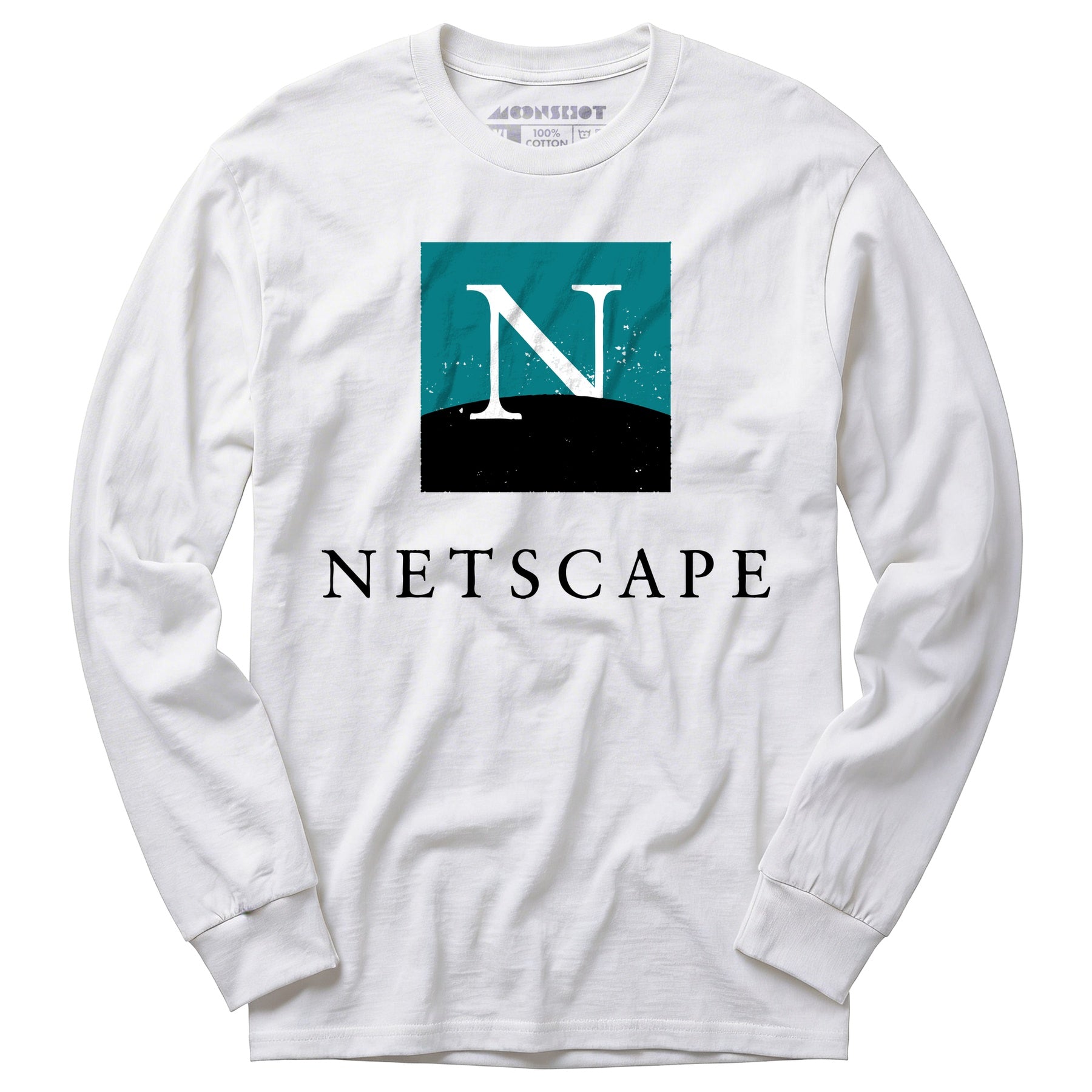Netscape - Vintage Internet - Long Sleeve T-Shirt