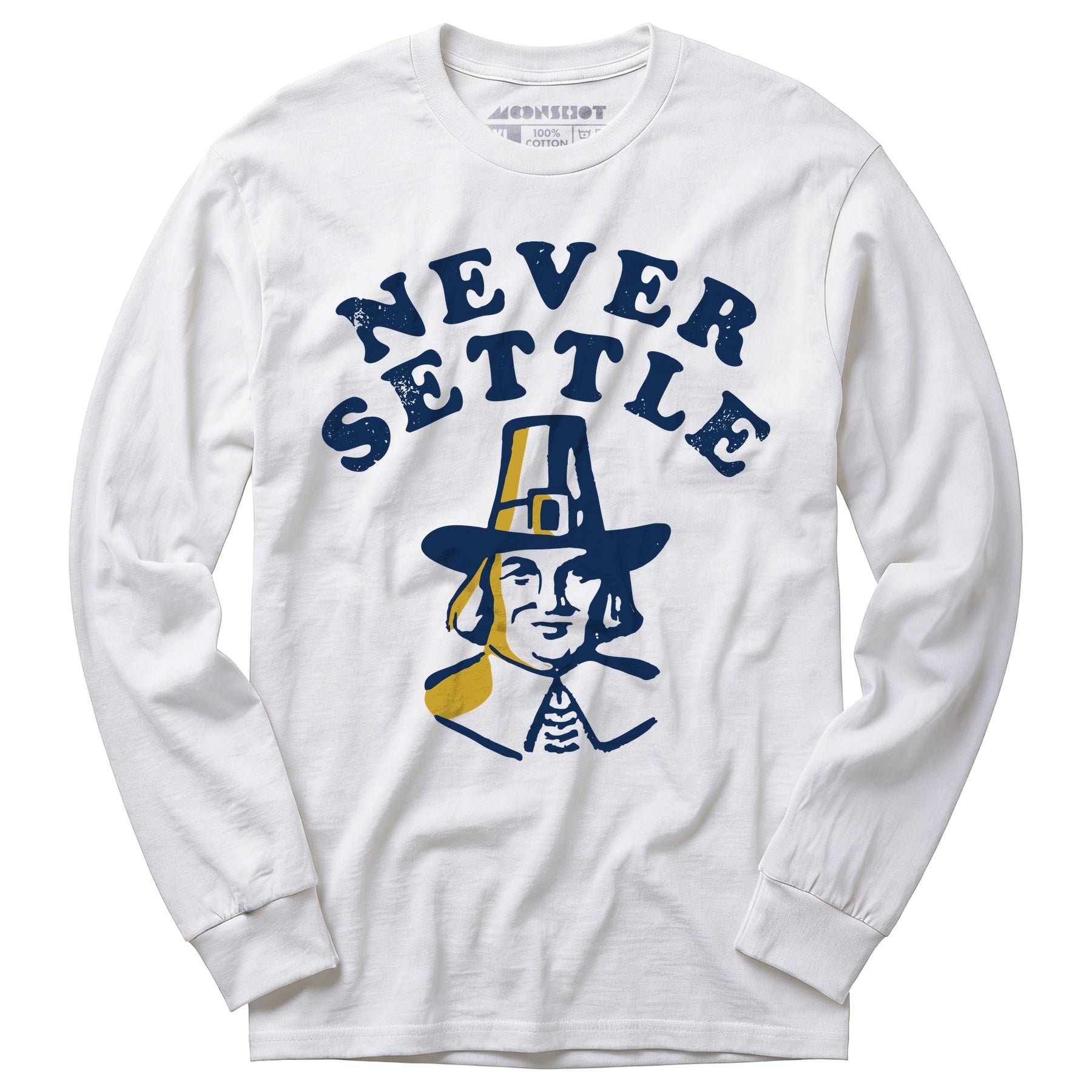 Never Settle - Long Sleeve T-Shirt