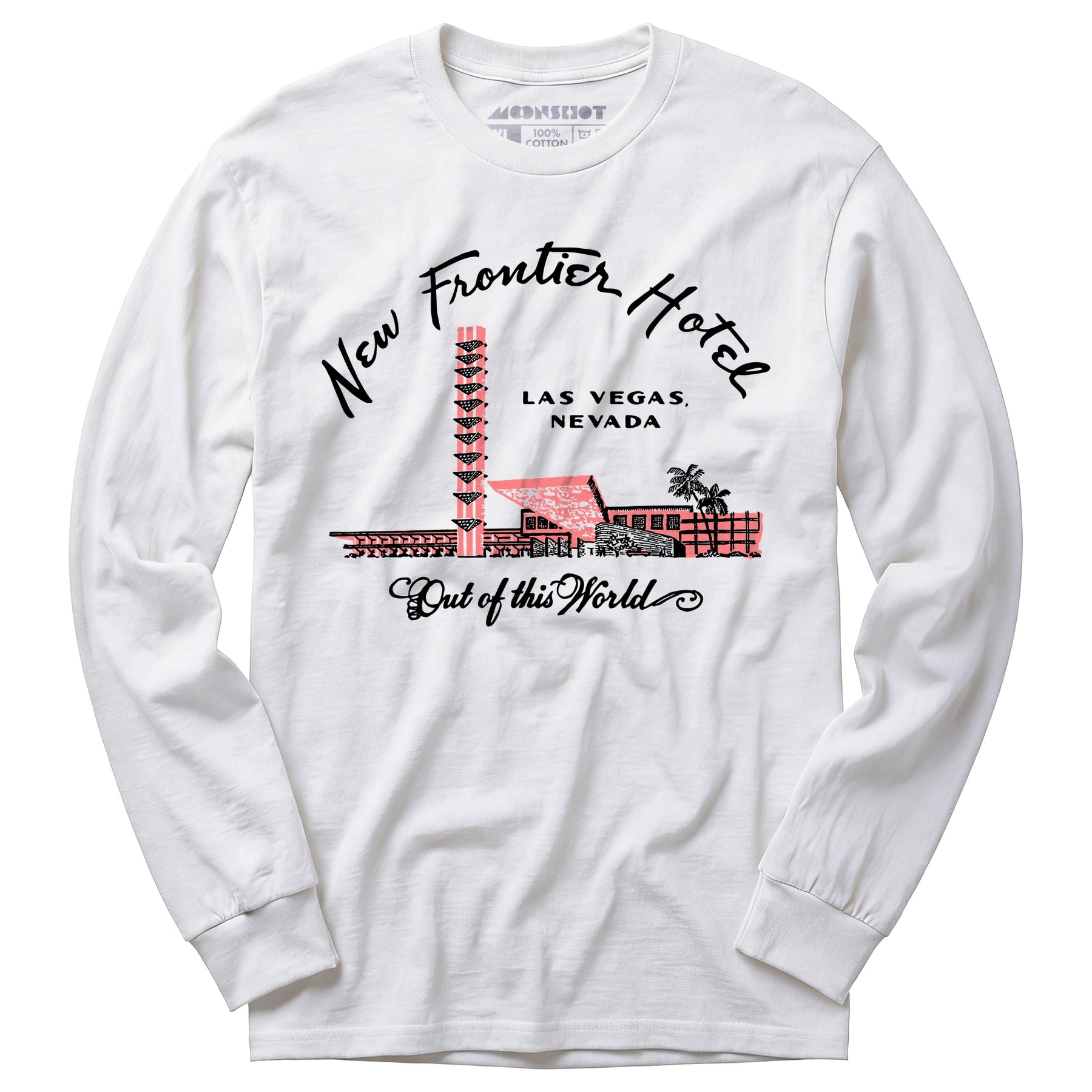 New Frontier Hotel - Vintage Las Vegas - Long Sleeve T-Shirt