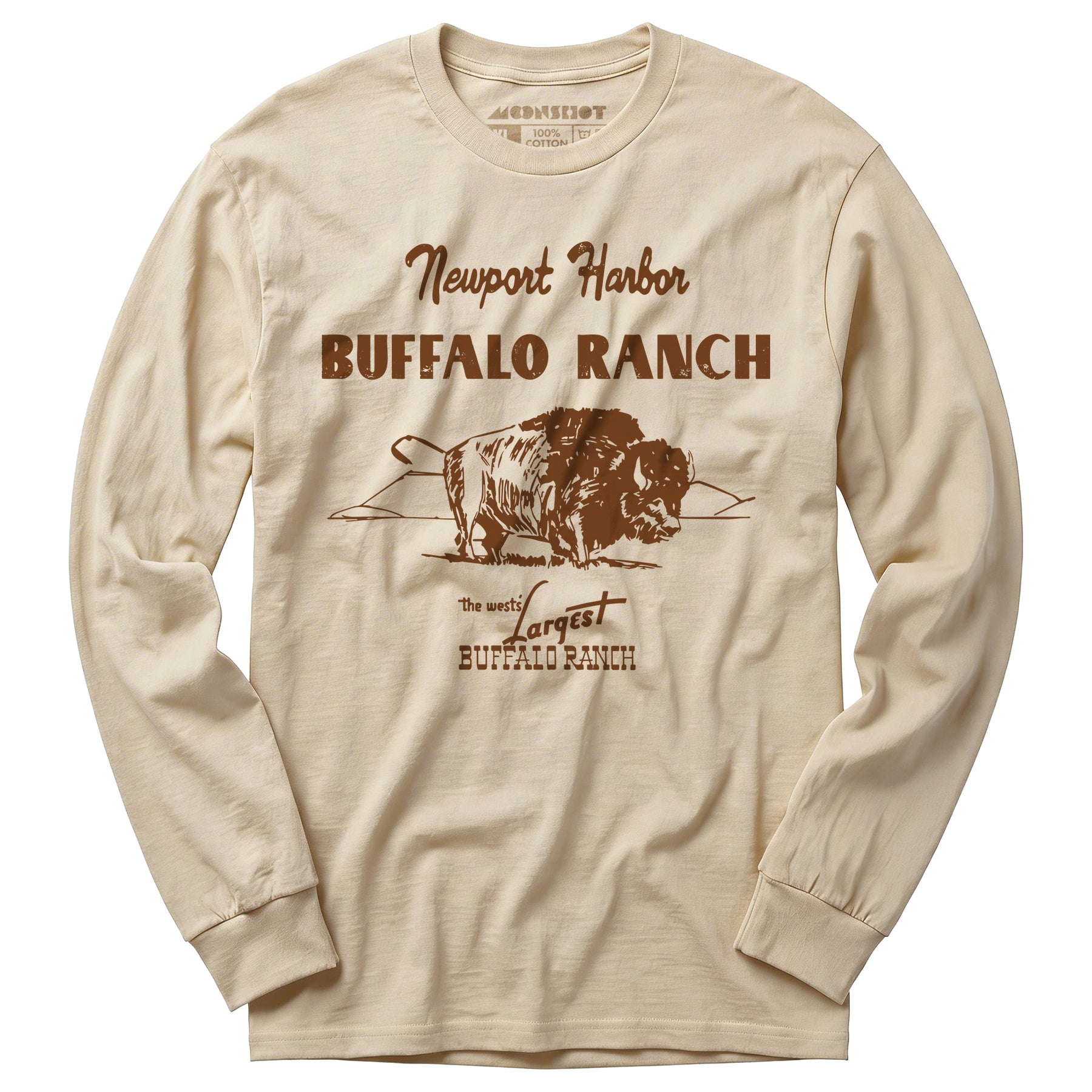 Newport Harbor Buffalo Ranch - Newport Beach, CA - Long Sleeve T-Shirt