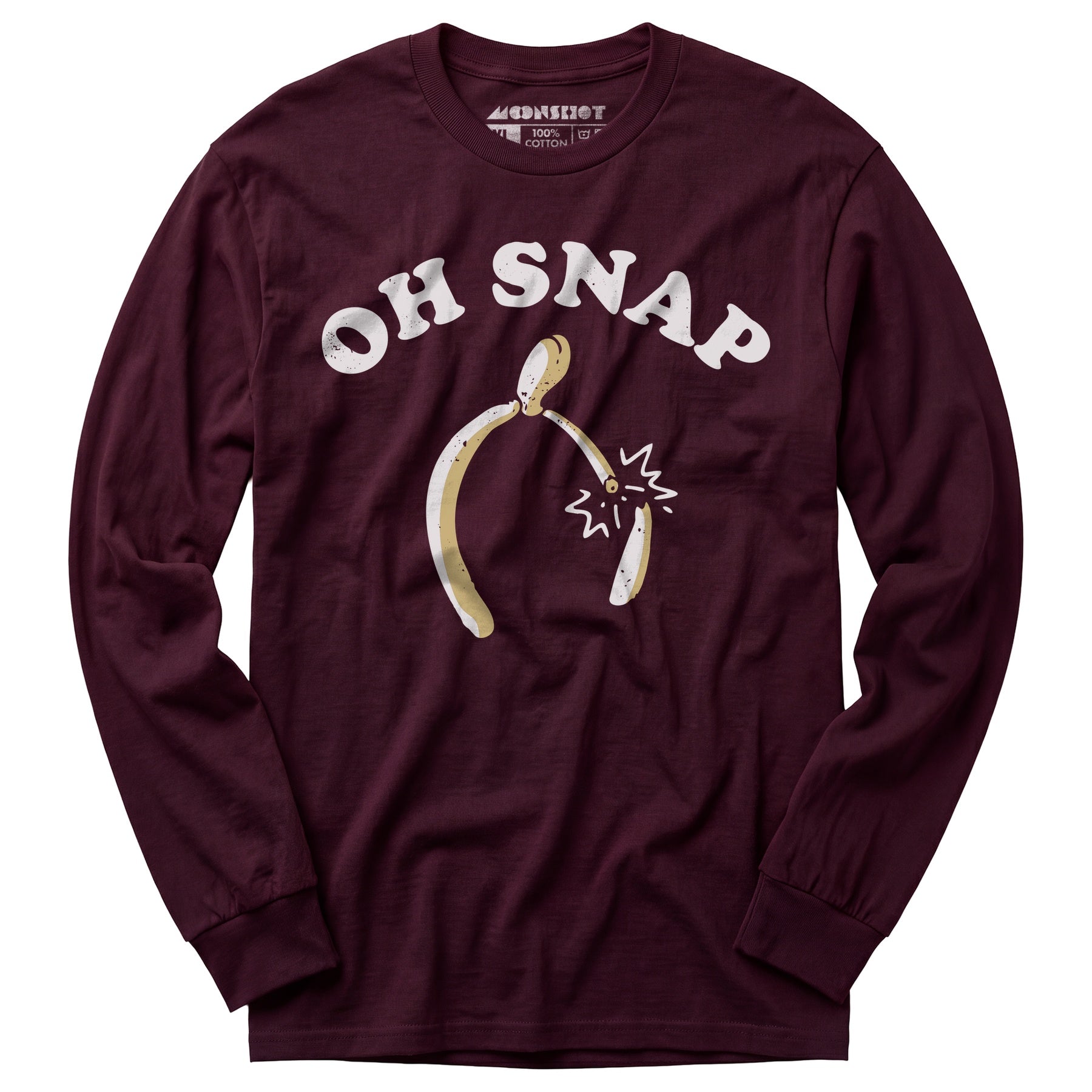 Oh Snap Wishbone - Long Sleeve T-Shirt