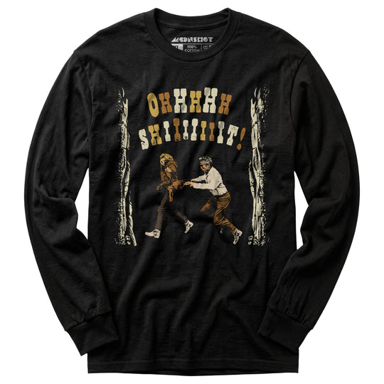 Ohhhhh Shiiiiiiit - Butch Cassidy & The Sundance Kid - Long Sleeve T-Shirt
