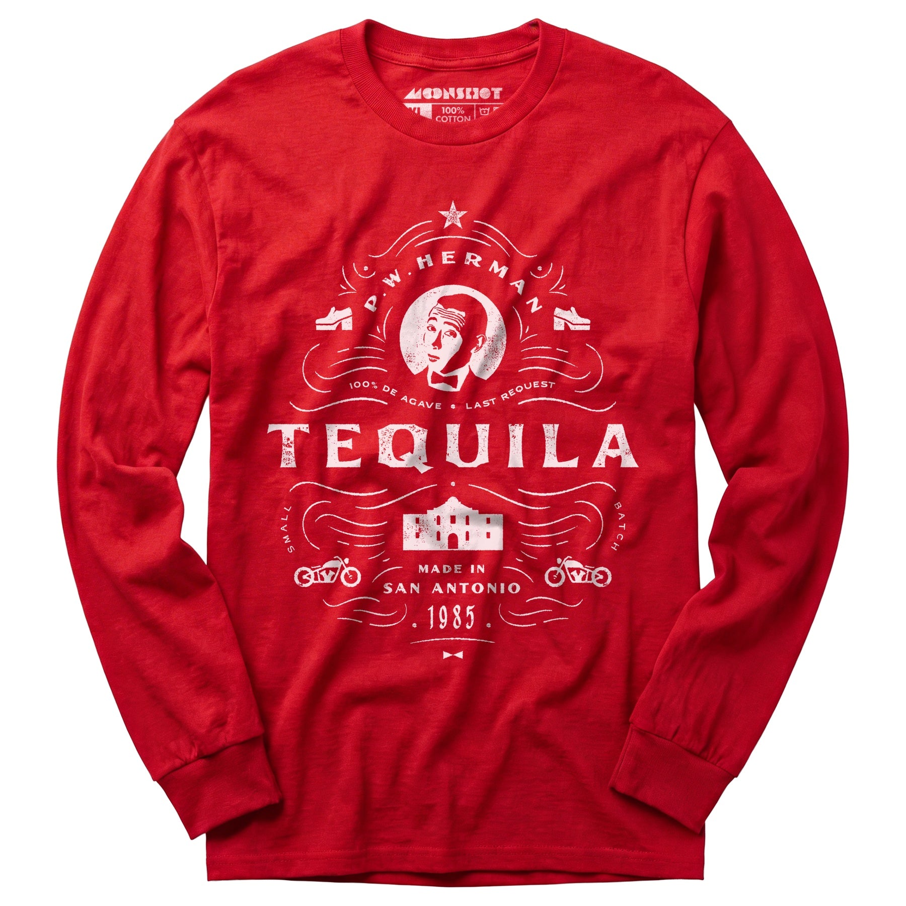 P.W. Herman Brand Tequila - Long Sleeve T-Shirt