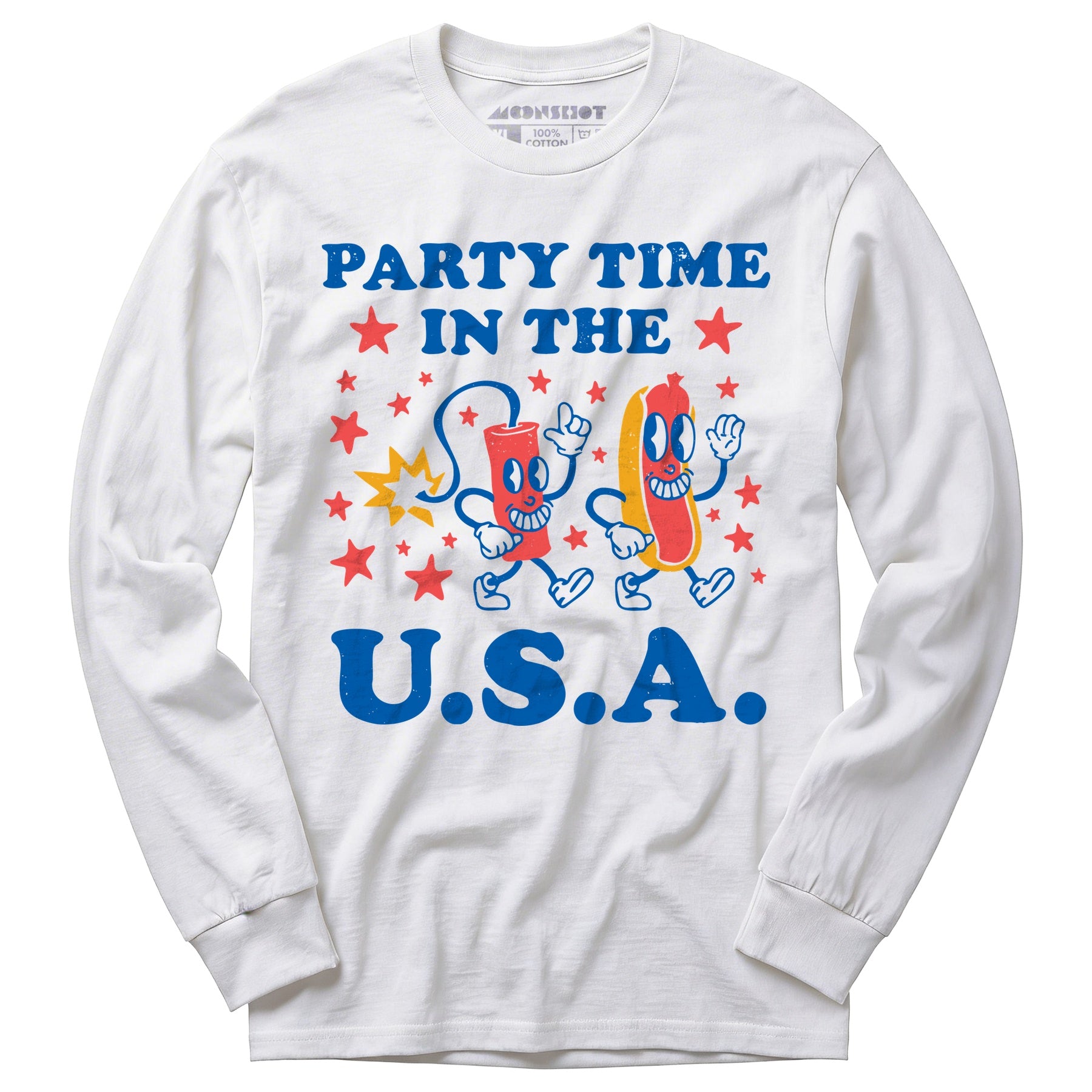 Party Time in The U.S.A. - Long Sleeve T-Shirt
