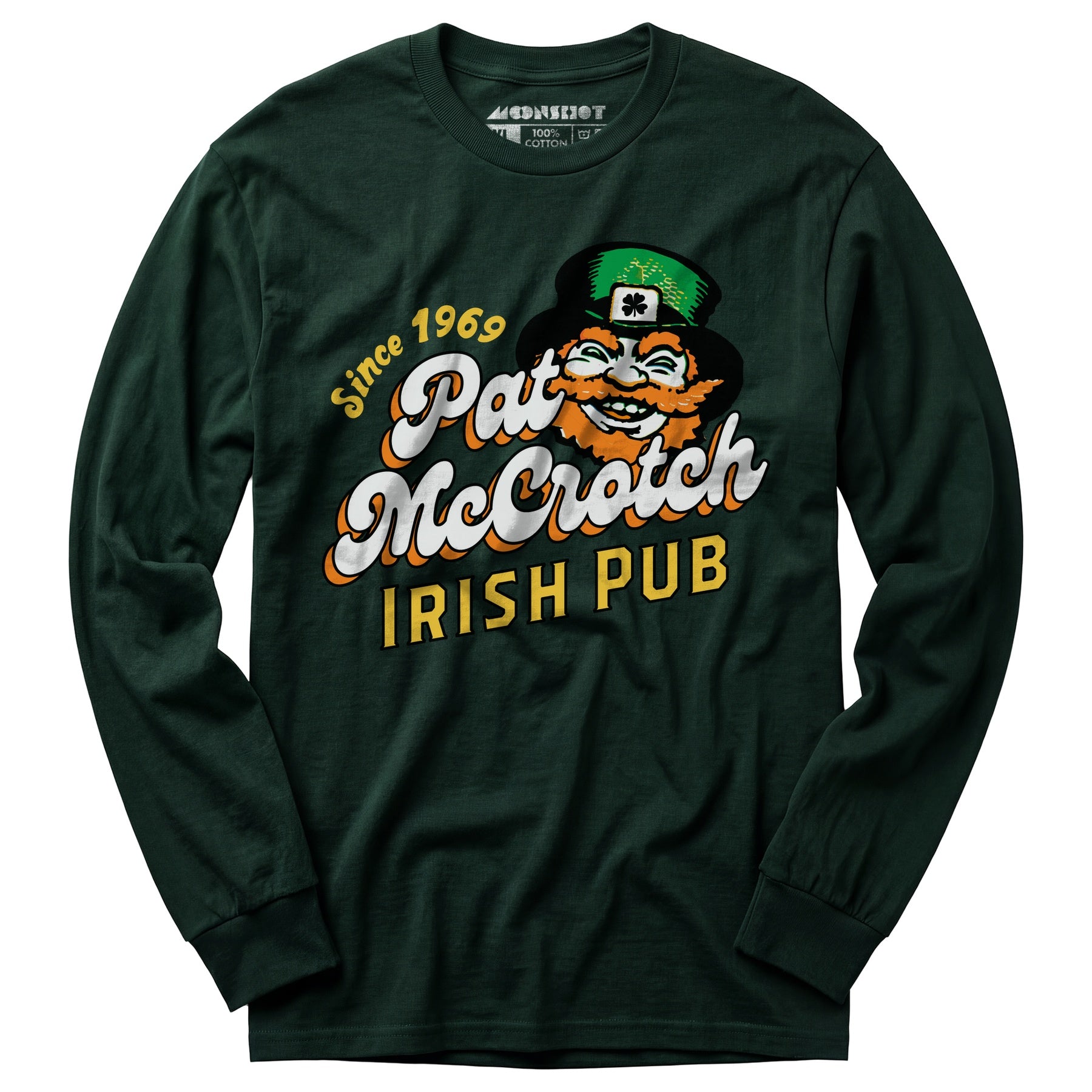 Pat McCrotch Irish Pub - Long Sleeve T-Shirt