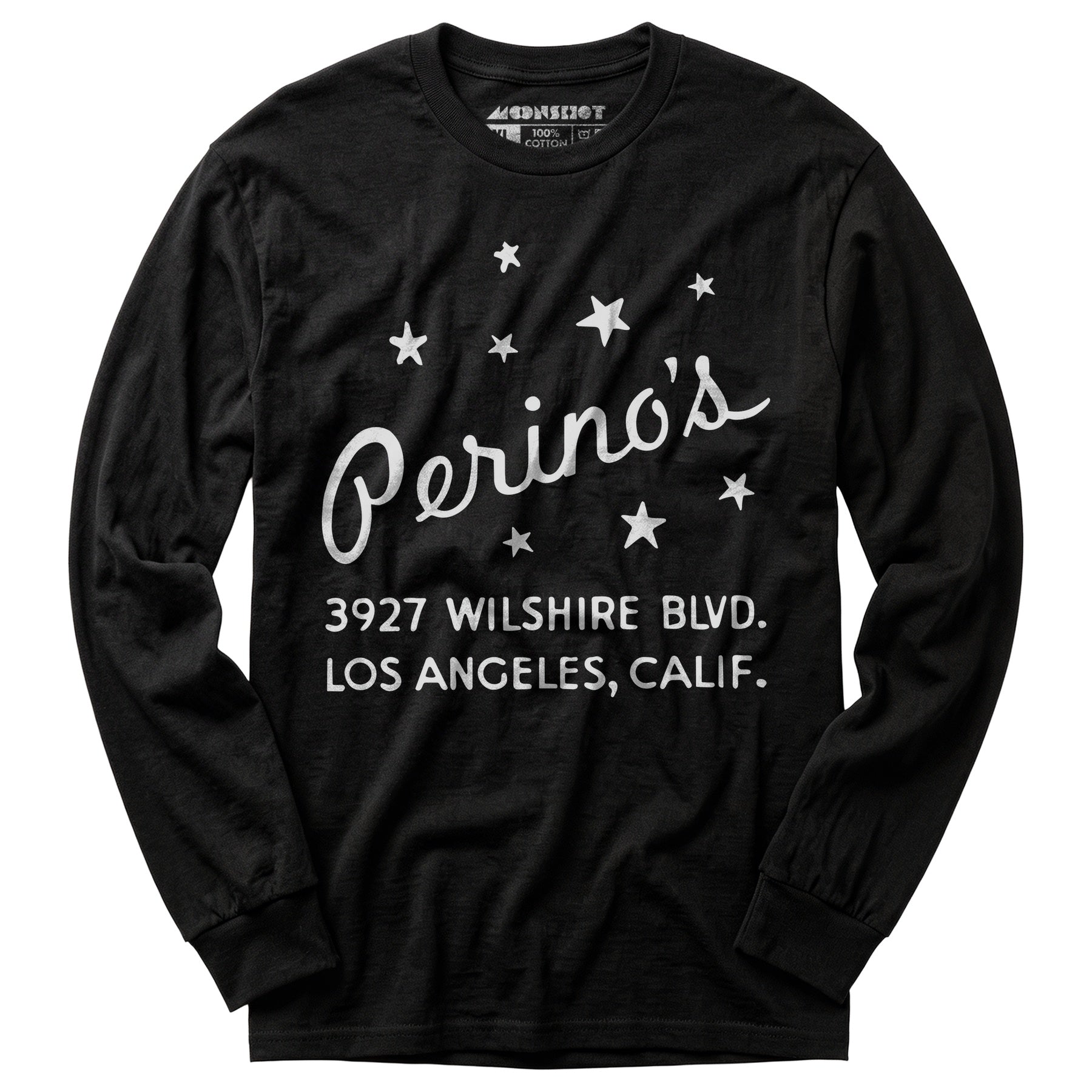 Perino's - Los Angeles, CA - Vintage Restaurant - Long Sleeve T-Shirt