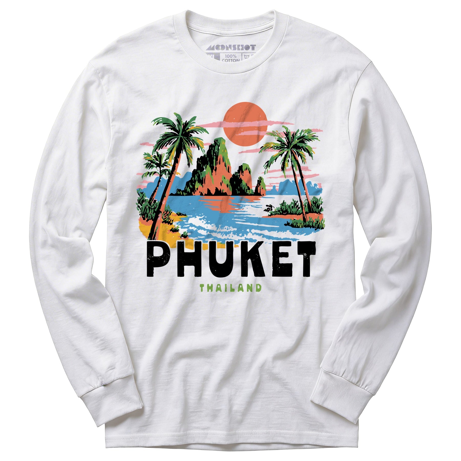 Phuket Print - Long Sleeve T-Shirt