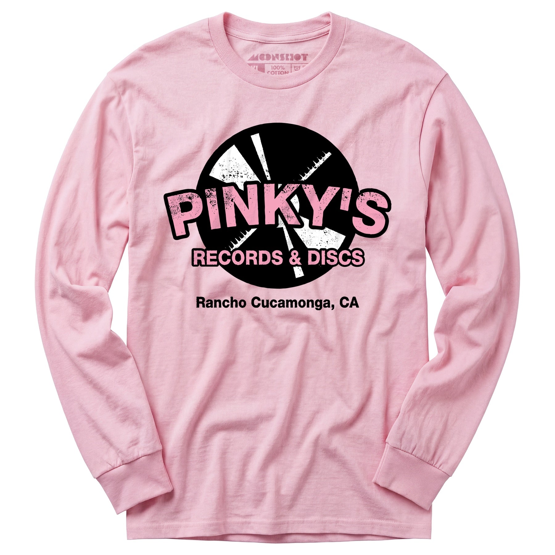 Pinky's Records & Discs - Long Sleeve T-Shirt