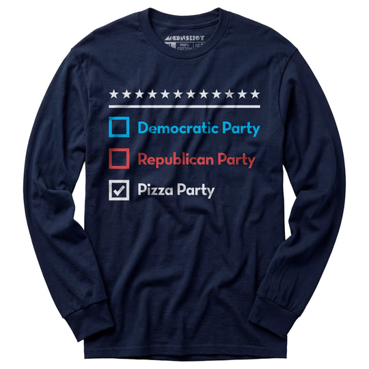 Pizza Party - Long Sleeve T-Shirt