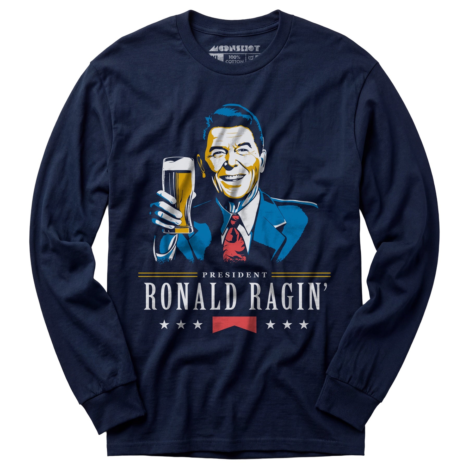 President Ronald Ragin' - Long Sleeve T-Shirt