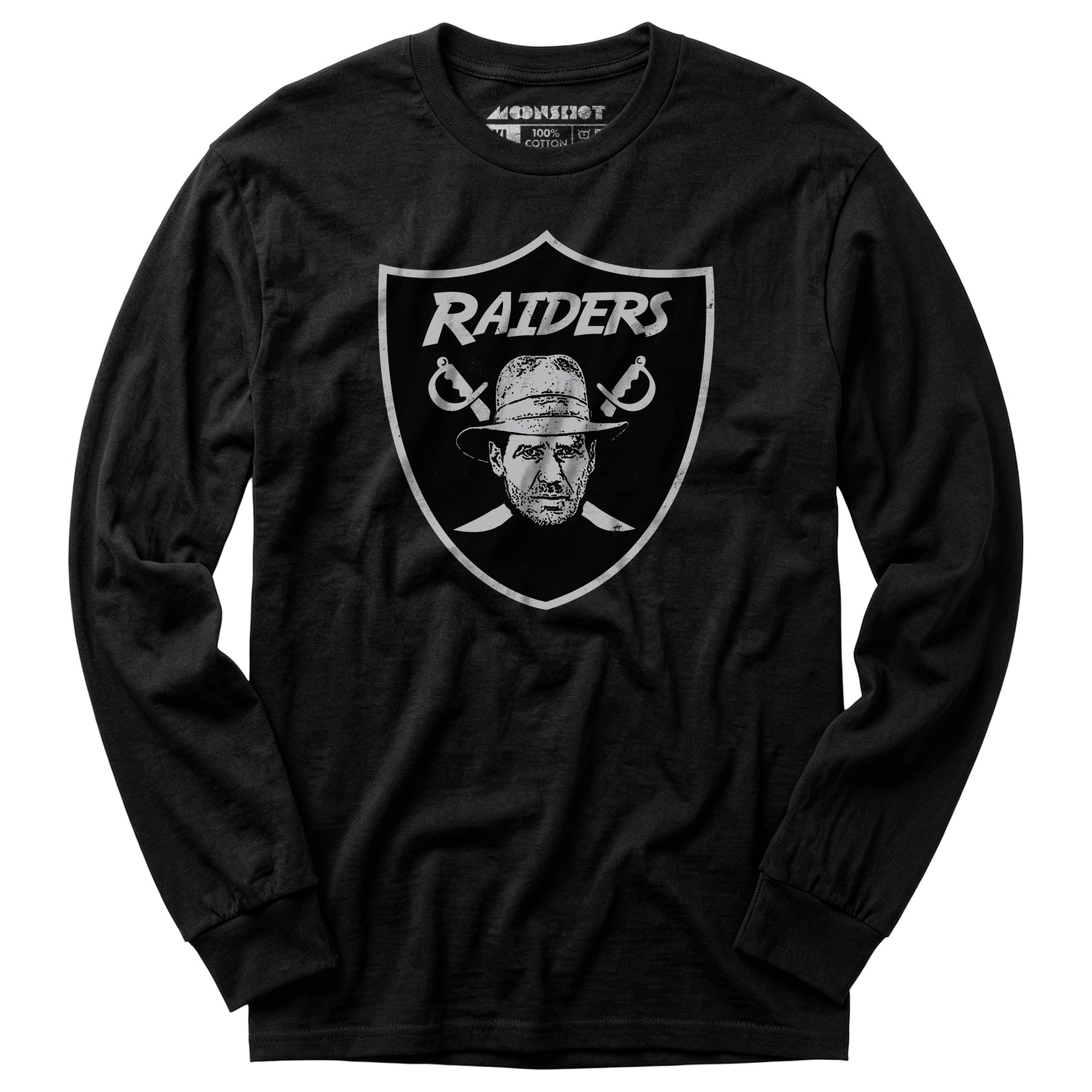 Raiders Parody Indiana Jones Mashup - Long Sleeve T-Shirt