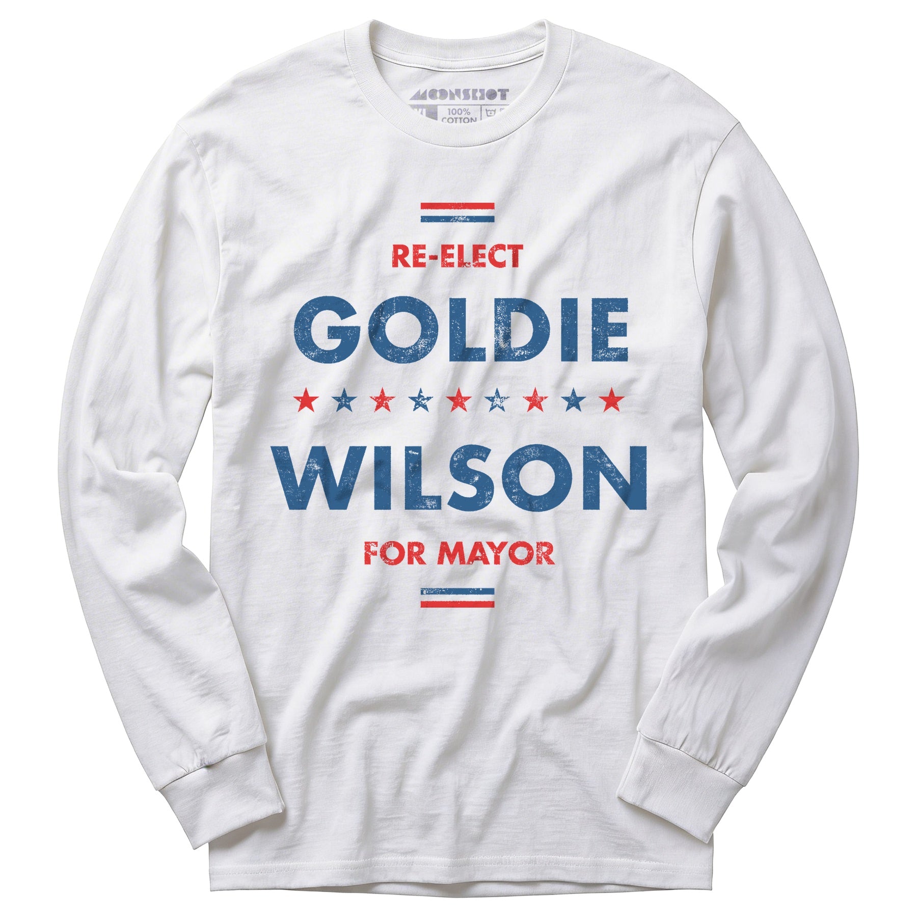Re-Elect Goldie Wilson - Long Sleeve T-Shirt