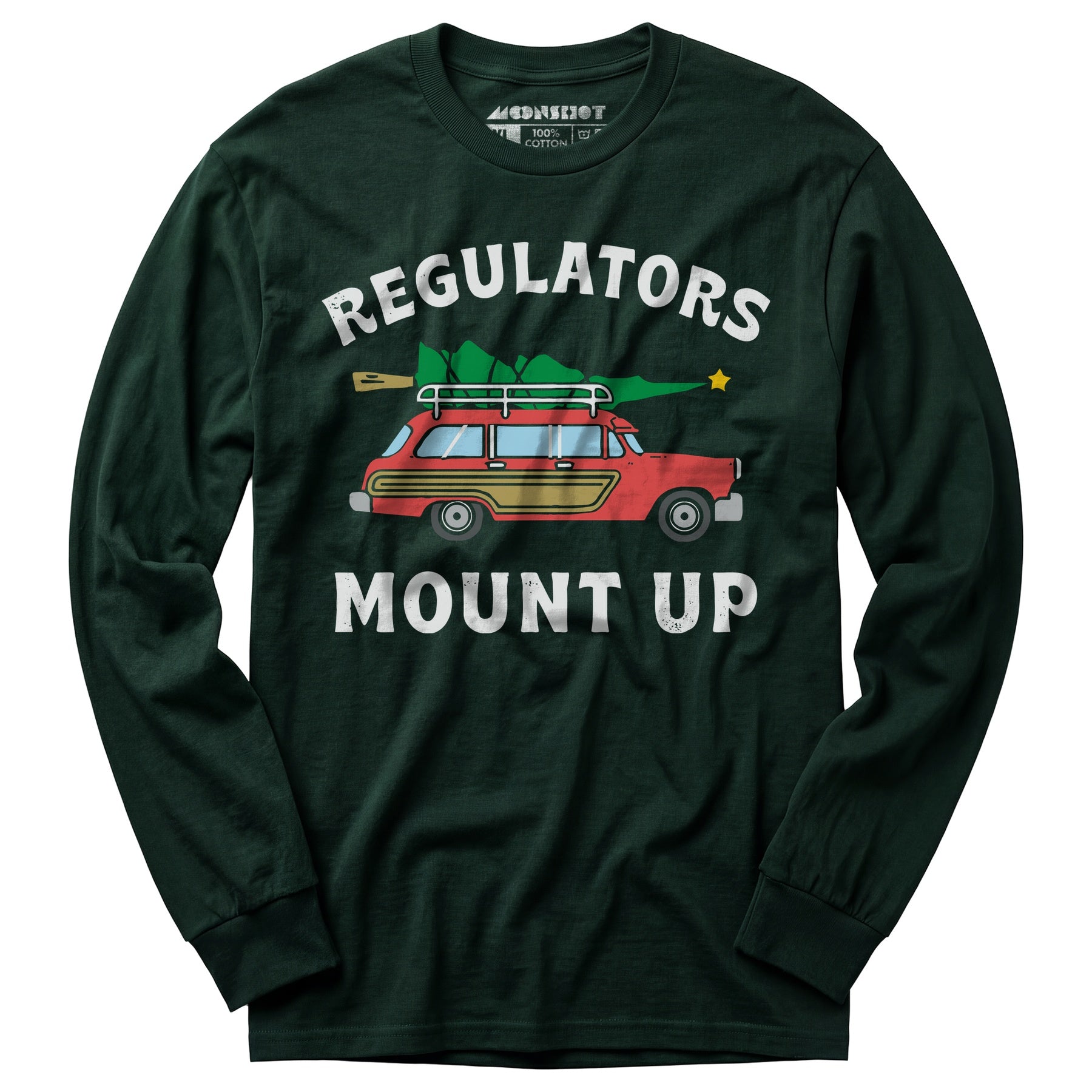 Regulators Mount Up - Christmas Tree - Long Sleeve T-Shirt