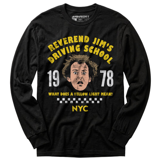 Reverend Jim's Driving School - Long Sleeve T-Shirt