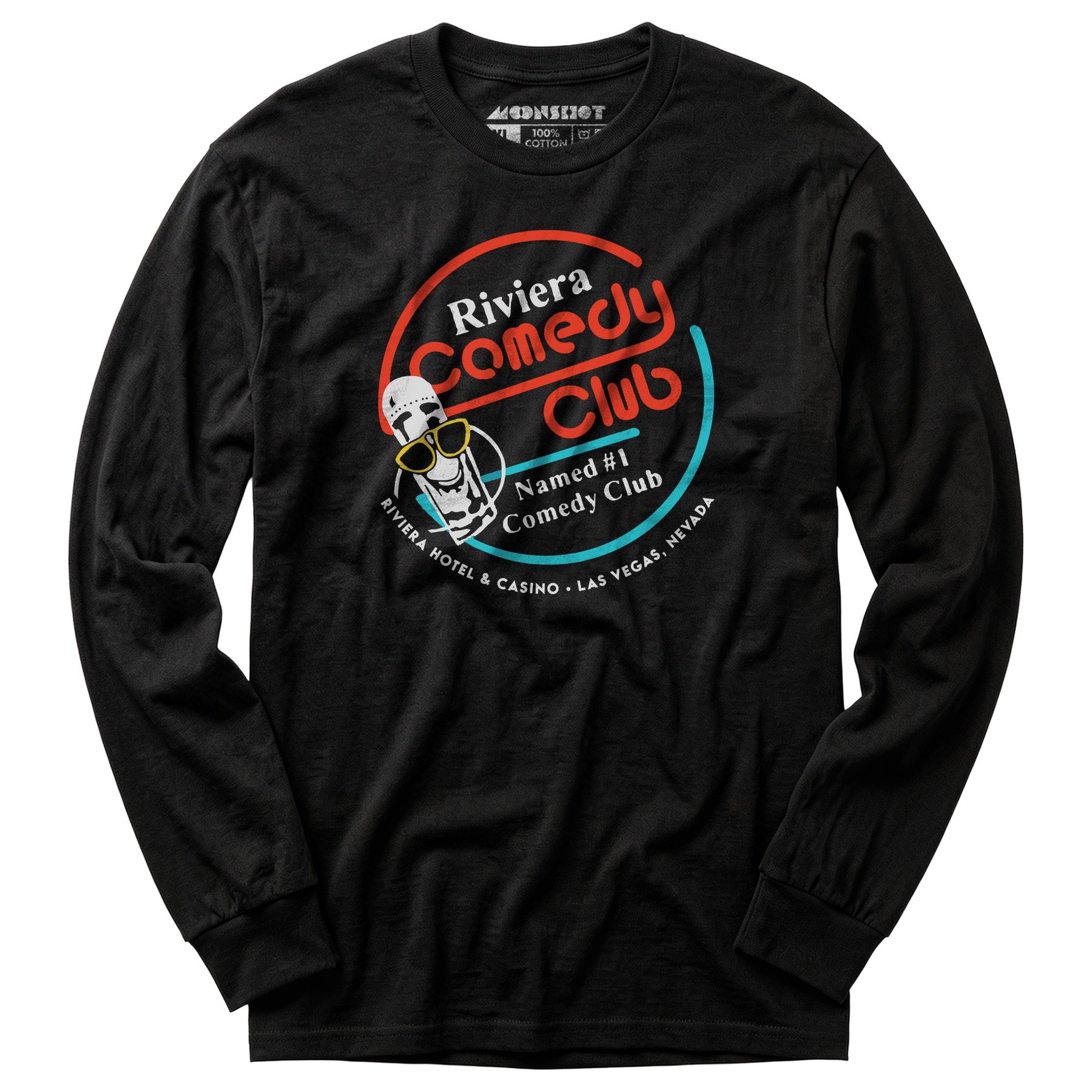 Riviera Comedy Club - Vintage Las Vegas - Long Sleeve T-Shirt