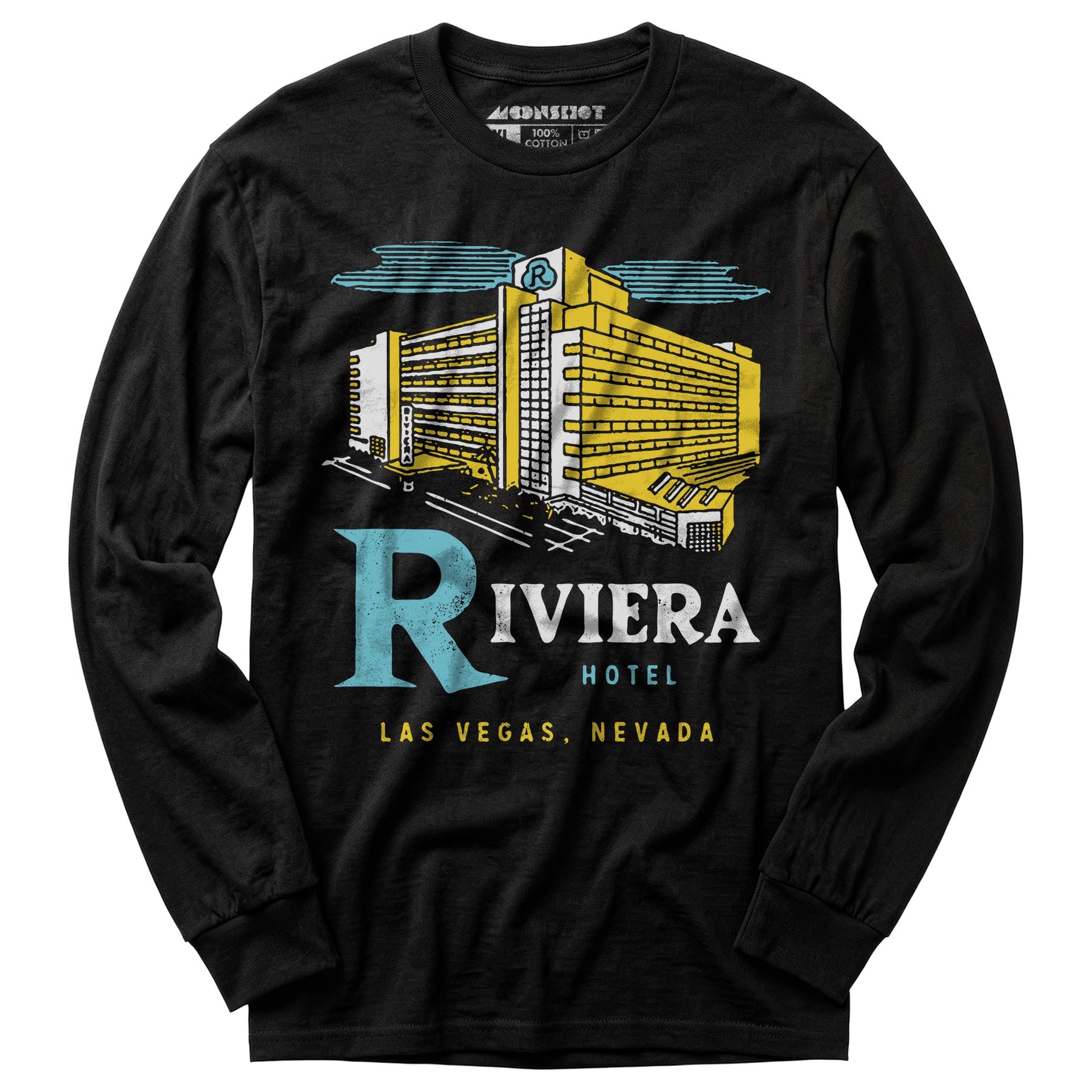 Riviera Hotel - Vintage Las Vegas - Long Sleeve T-Shirt
