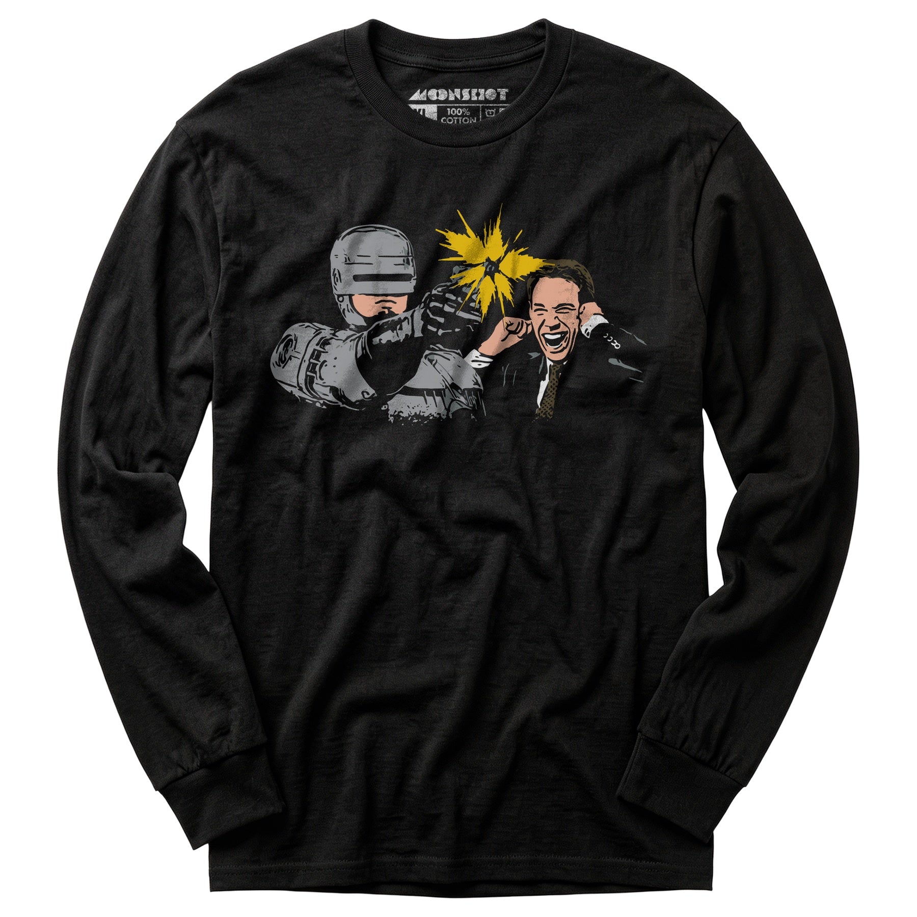 Robocop & Bob Morton - Long Sleeve T-Shirt
