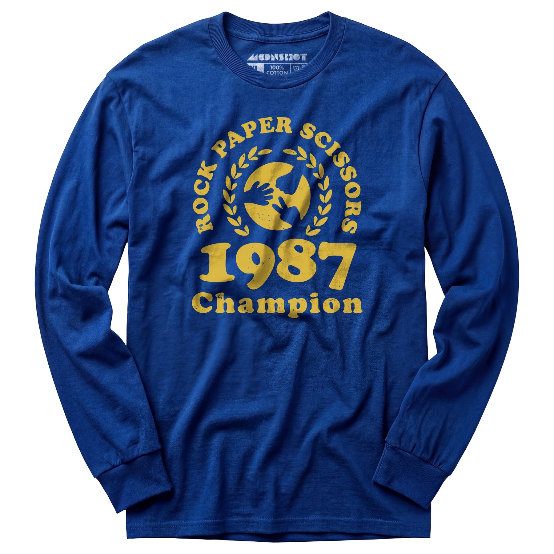 Rock Paper Scissors Champion - Long Sleeve T-Shirt