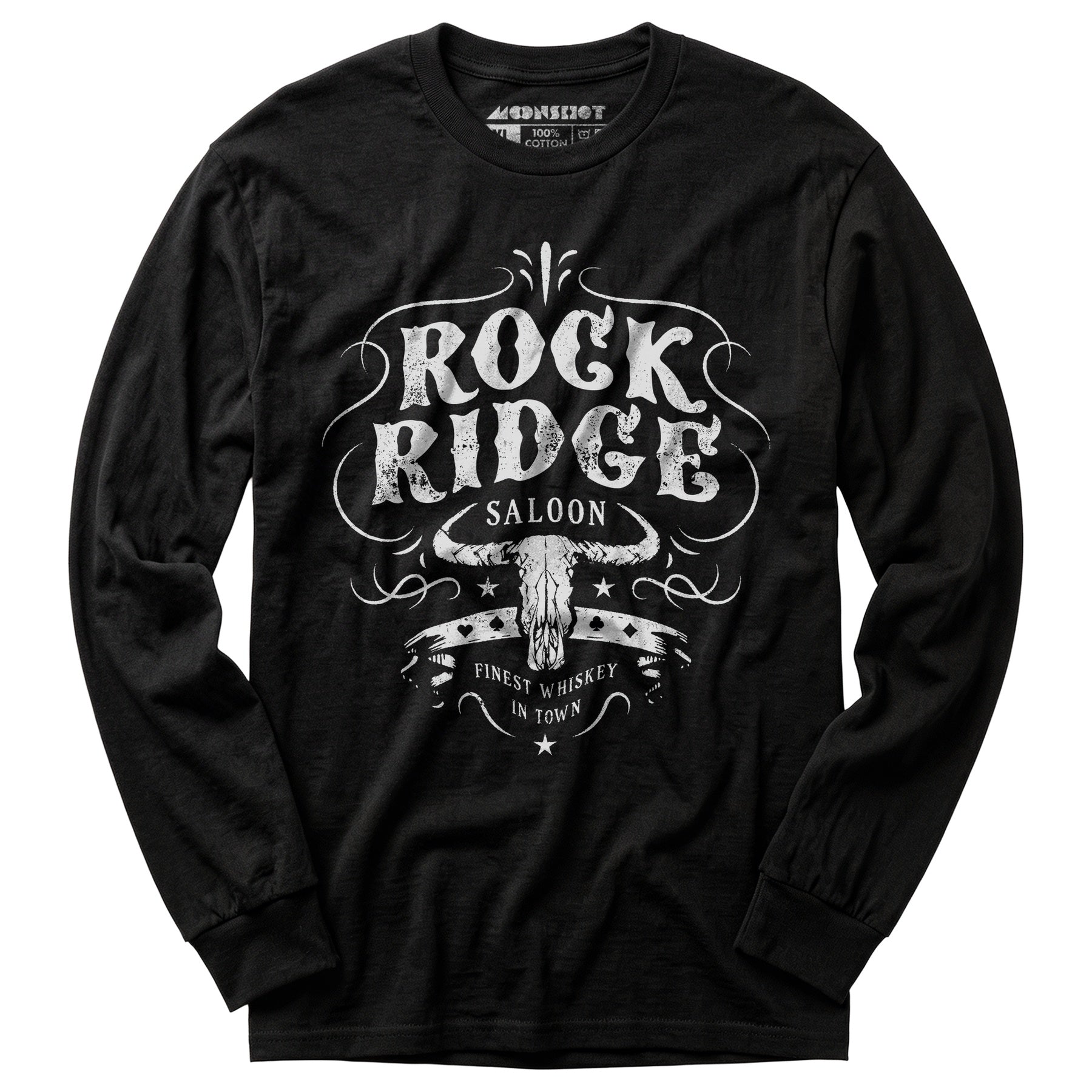 Rock Ridge Saloon - Long Sleeve T-Shirt