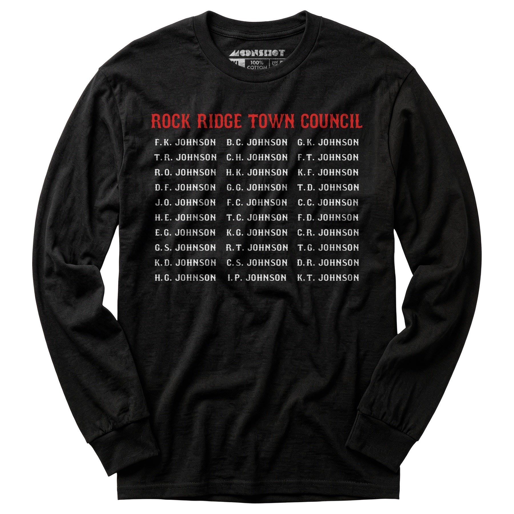 Rock Ridge Town Council - Long Sleeve T-Shirt