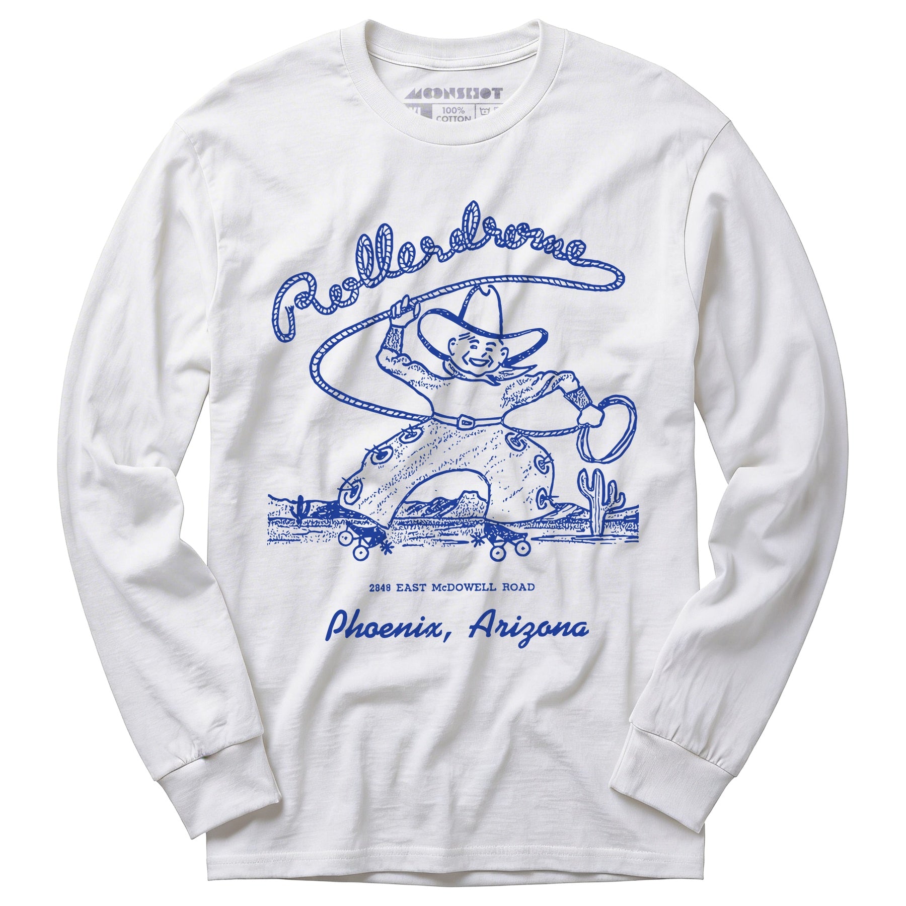 Rollerdrome - Phoenix, AZ - Vintage Roller Rink - Long Sleeve T-Shirt