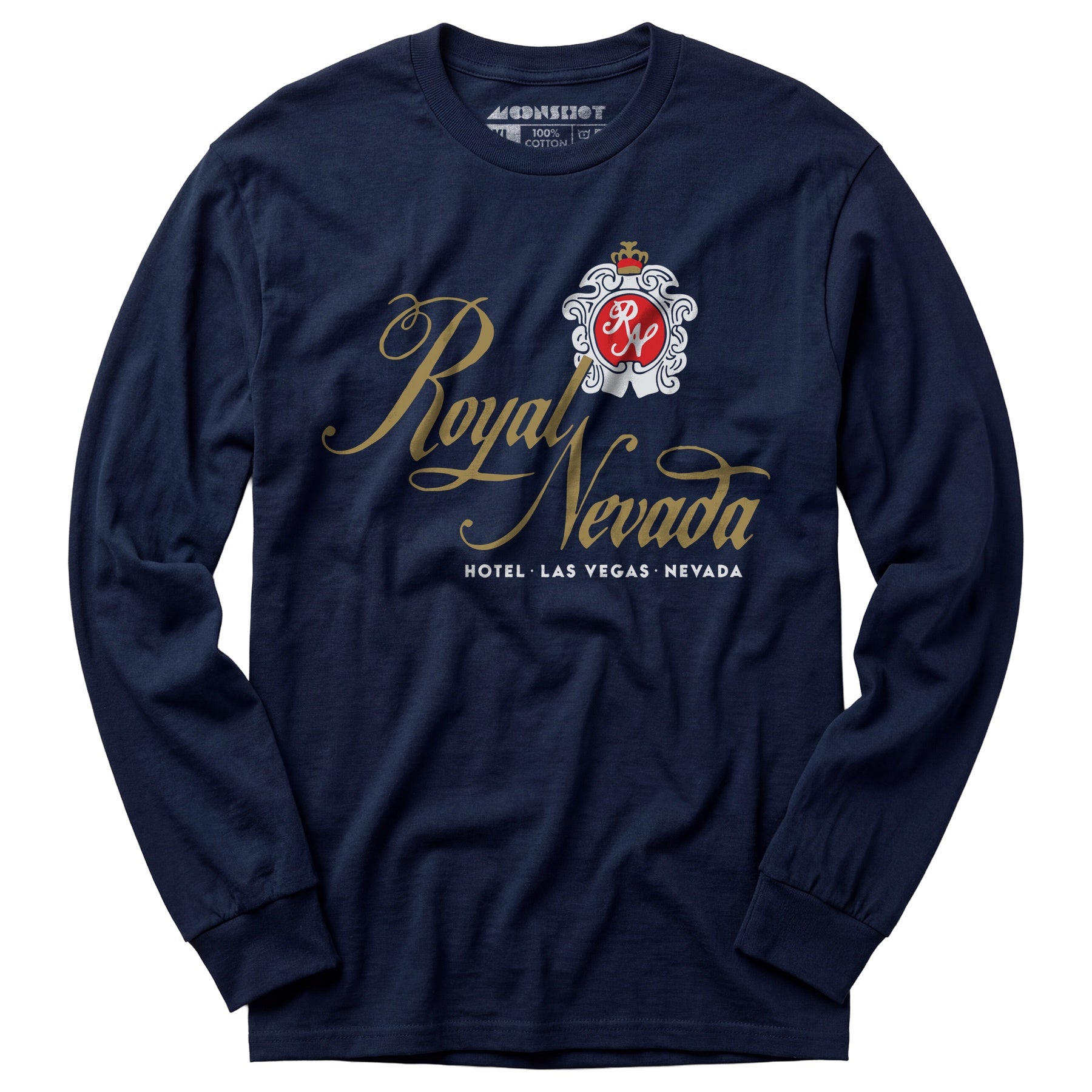 Royal Nevada Hotel & Casino - Vintage Las Vegas - Long Sleeve T-Shirt