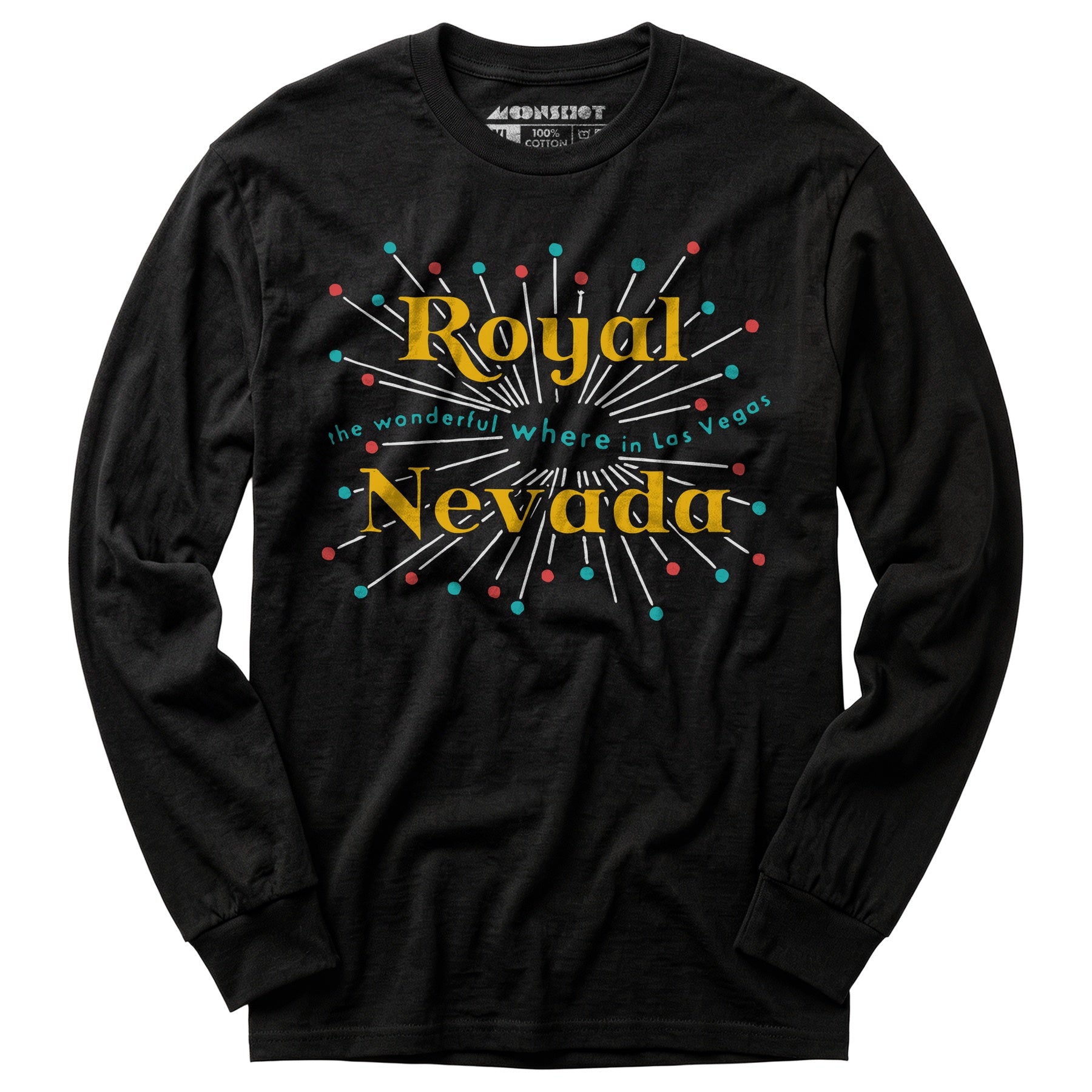 Royal Nevada - Vintage Las Vegas - Long Sleeve T-Shirt